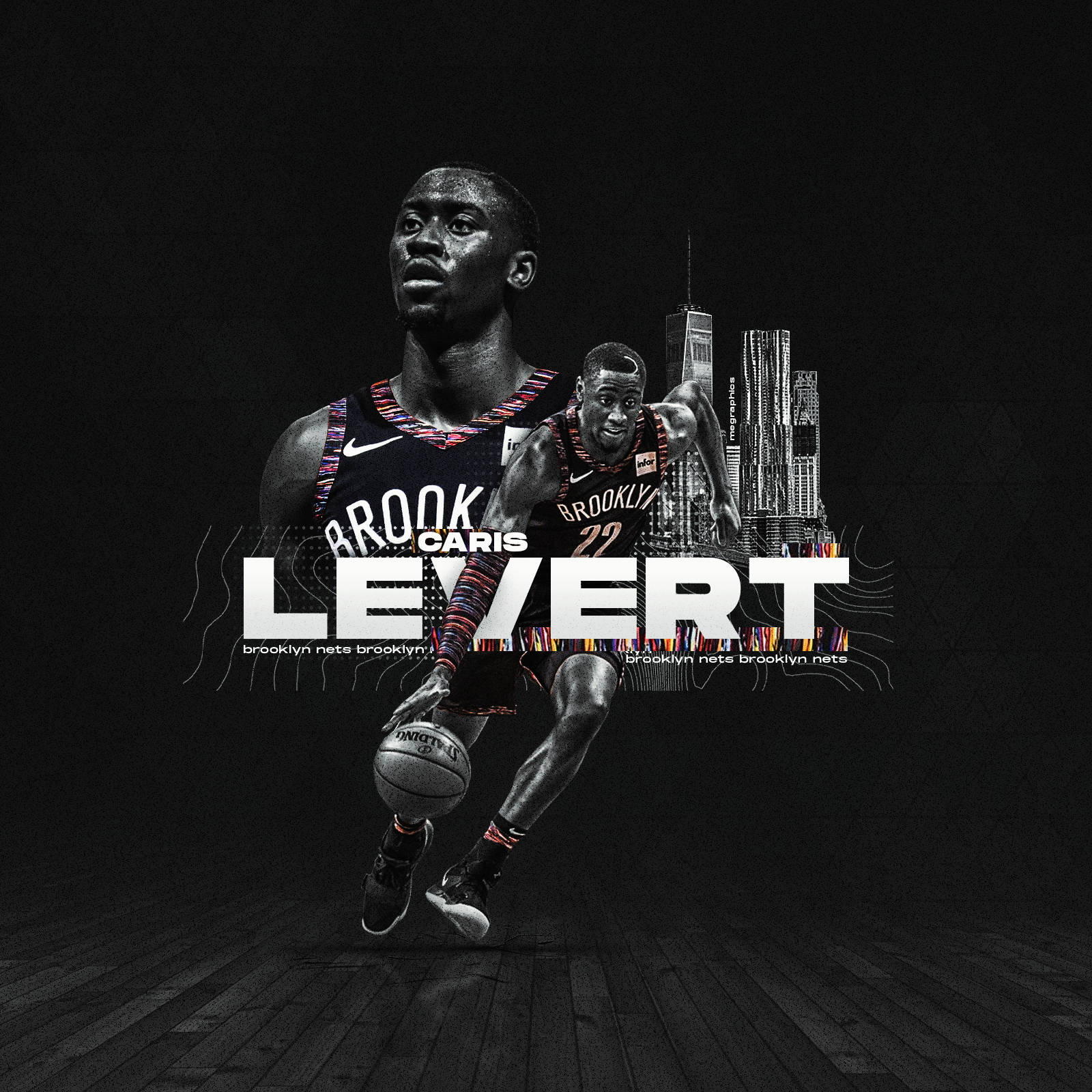 Brooklyn Caris Levert Digital Cover Background