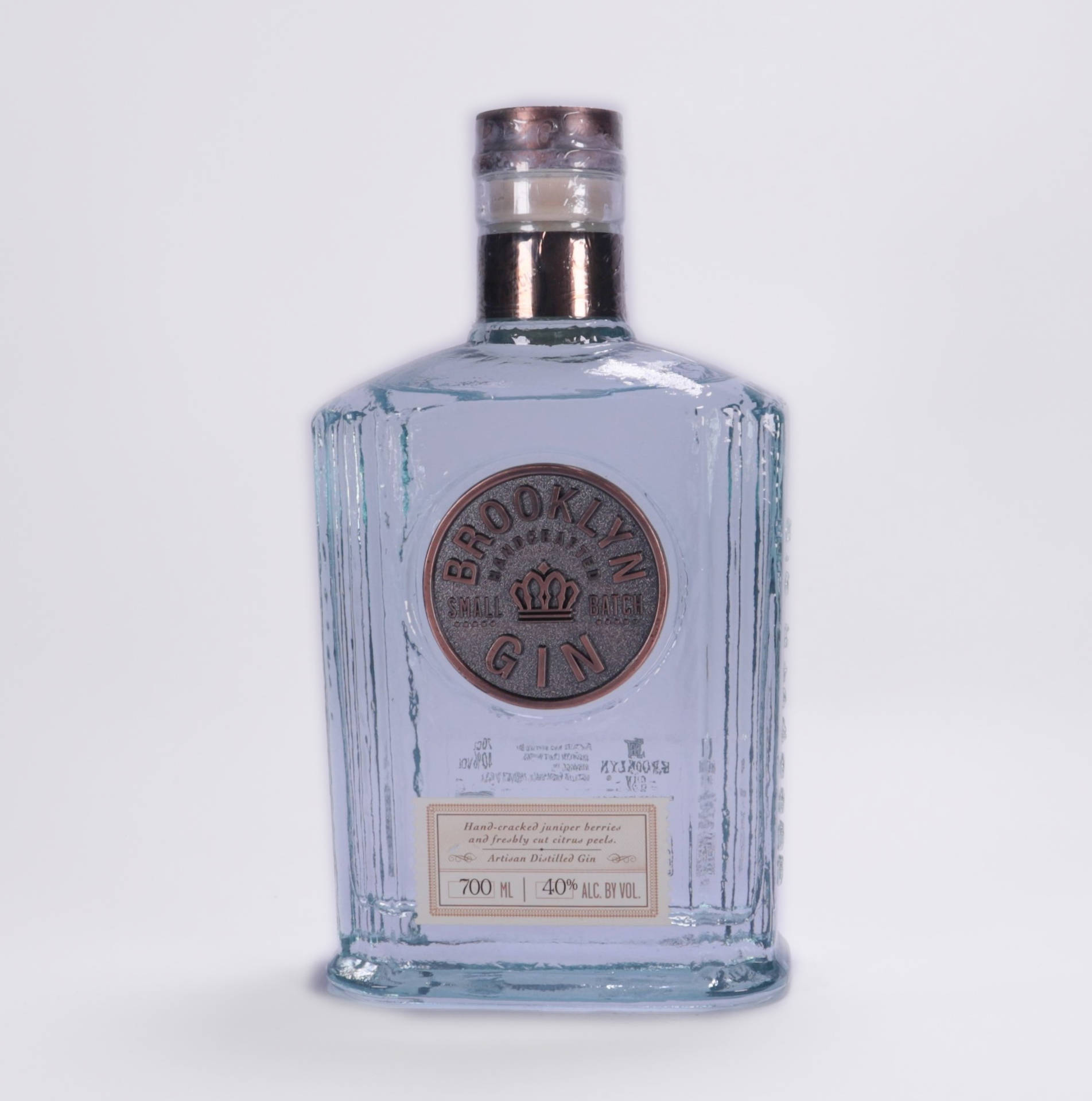 Brooklyn Gin Alcohol Bottle Background