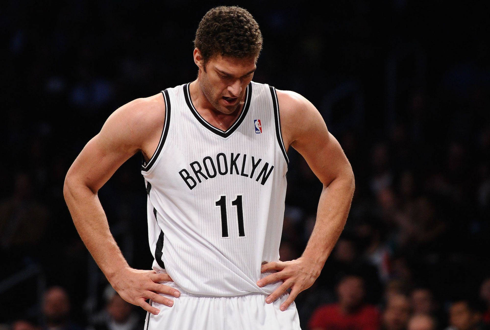 Brooklyn Nets Brook Lopez Focus Photography Background