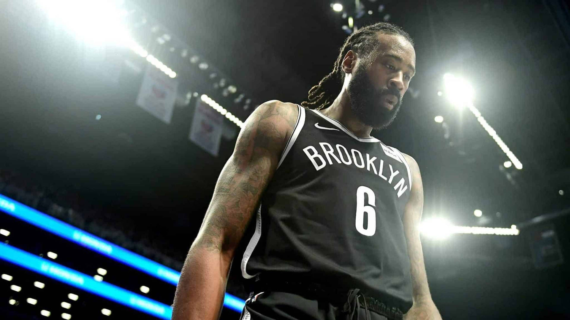 Brooklyn Nets Deandre Jordan Background