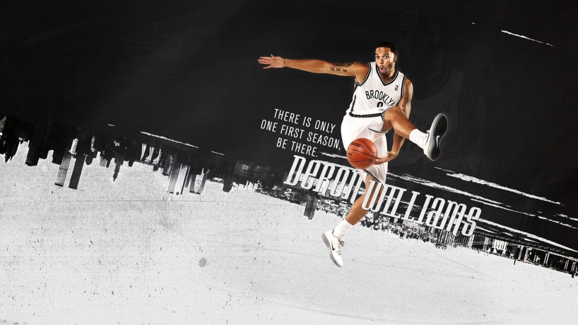 Brooklyn Nets Deron Williams Background