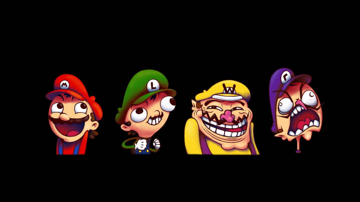 Bros Before Hoes - Mario, Luigi, Wario And Waluigi