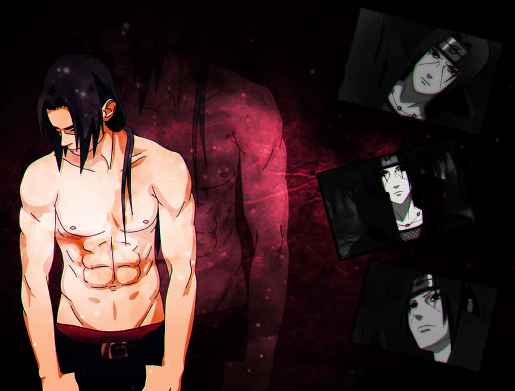 Brothers For Life - An Epic Moment Between Sasuke And Itachi Background