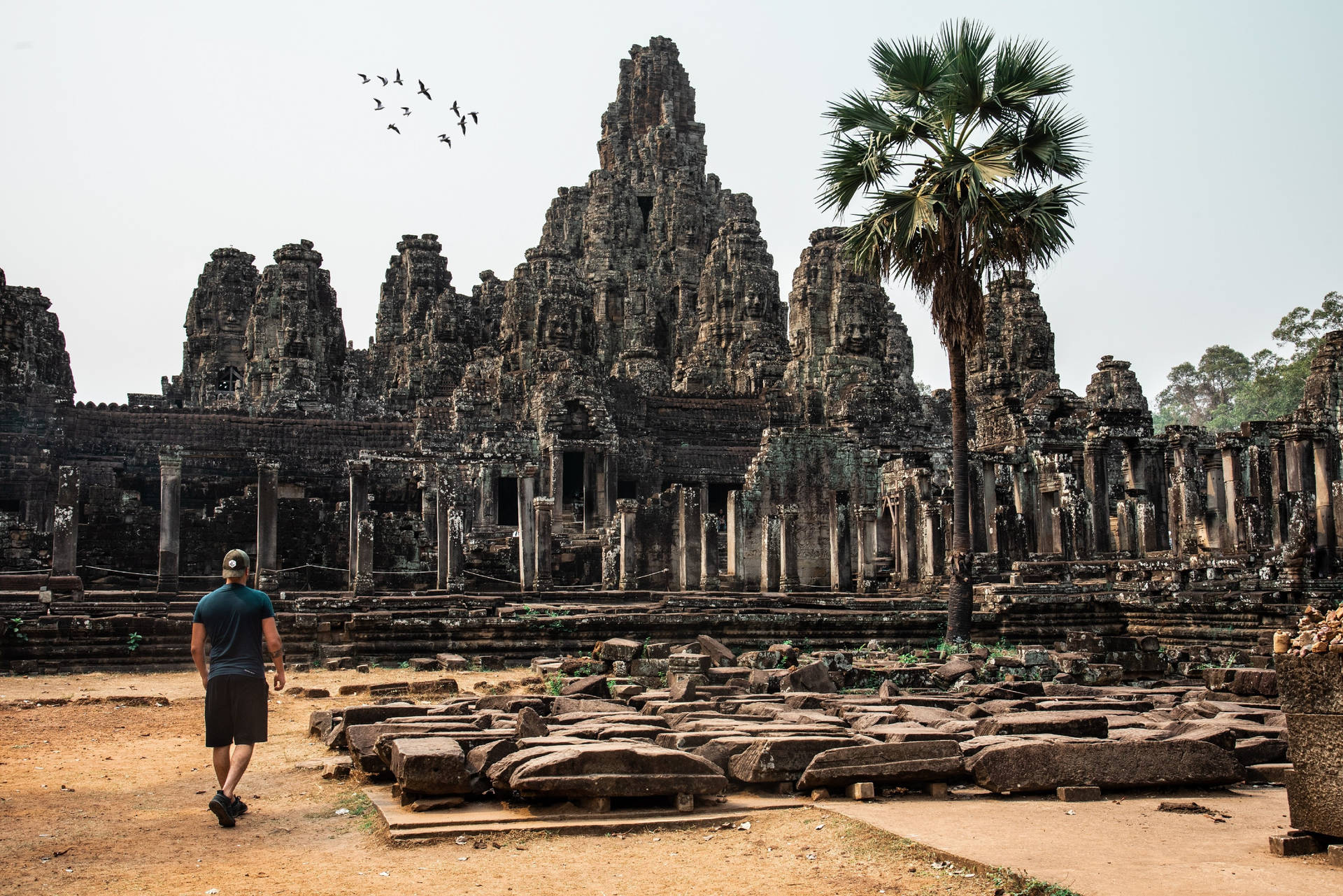 Brown Aesthetic Historical Site Of Angkor Wat