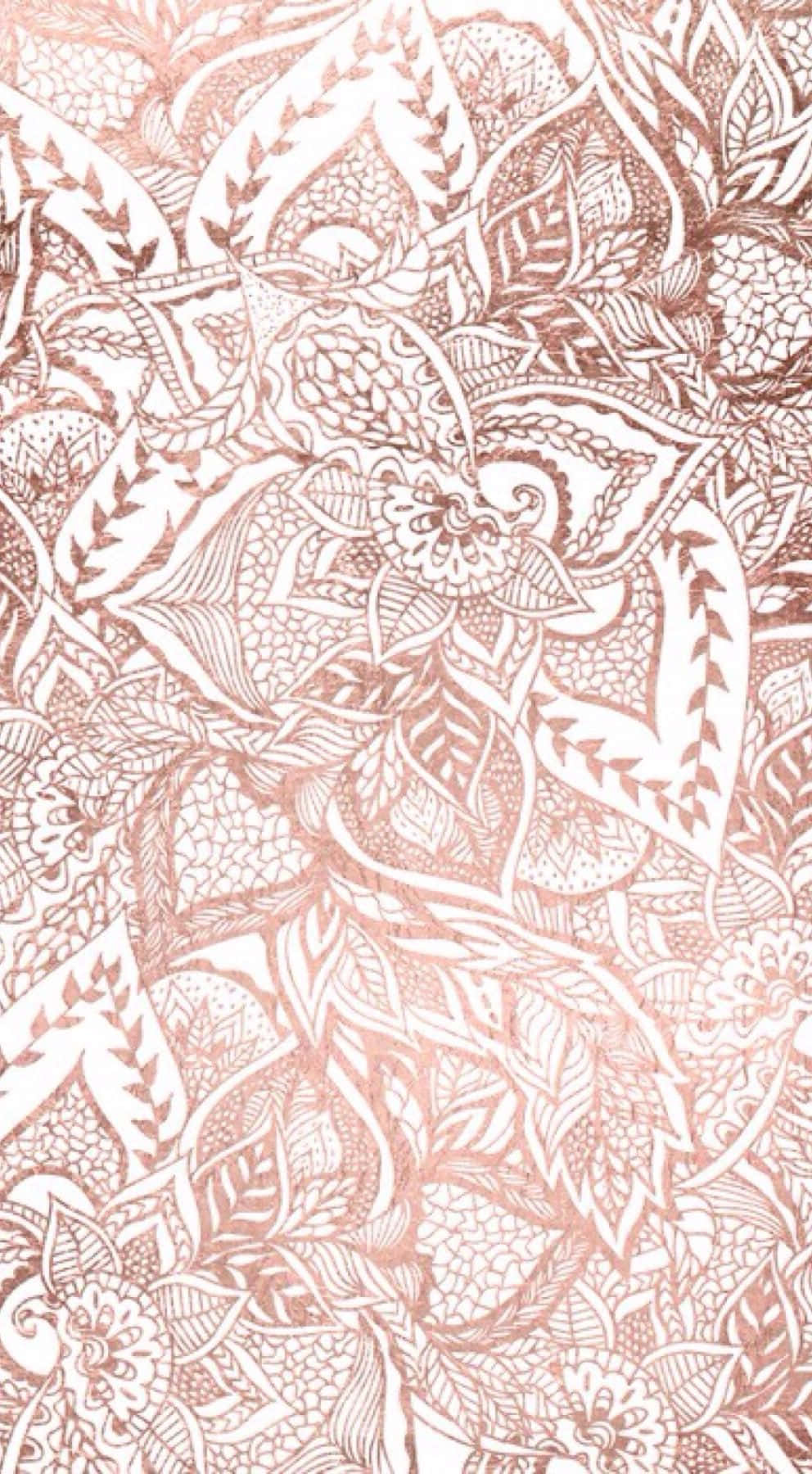 Brown And Gold Artwork Background