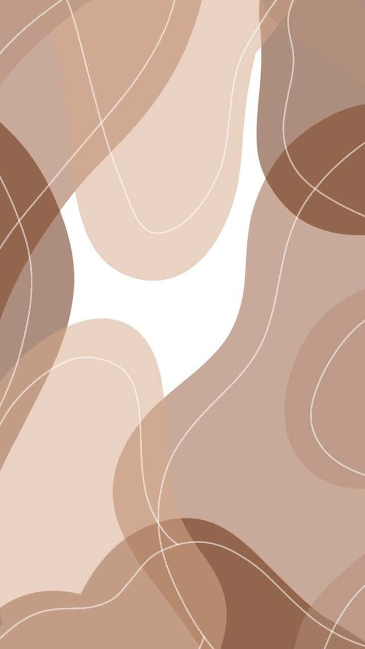 Brown And White - A Contrasting Balance Of Nature Background