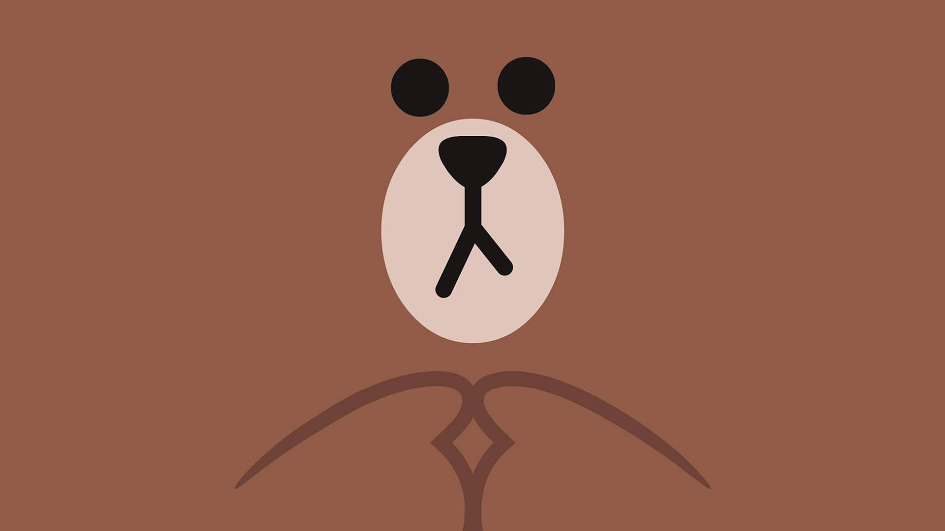 Brown Bear Character