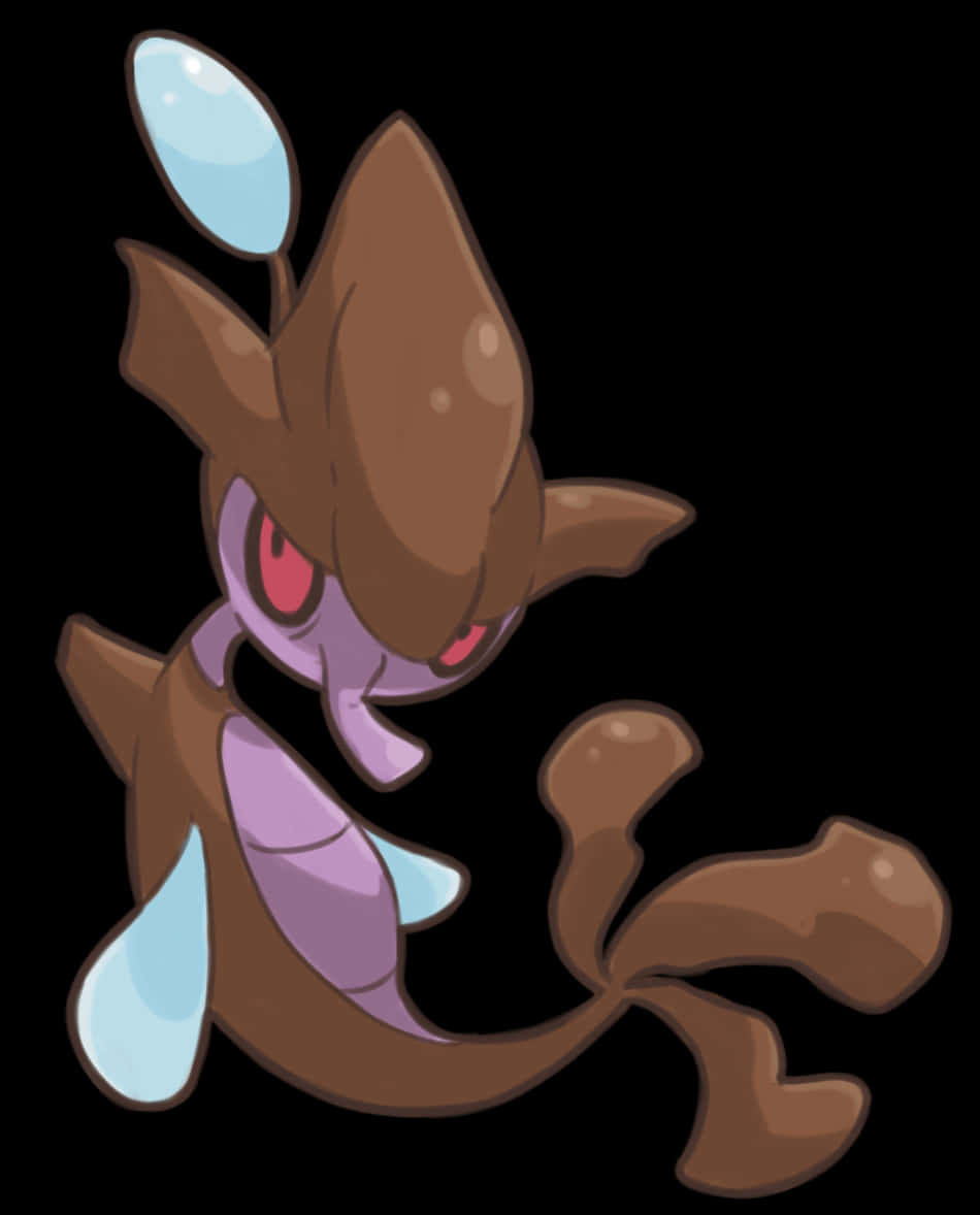 Brown Body Of Skrelp Background