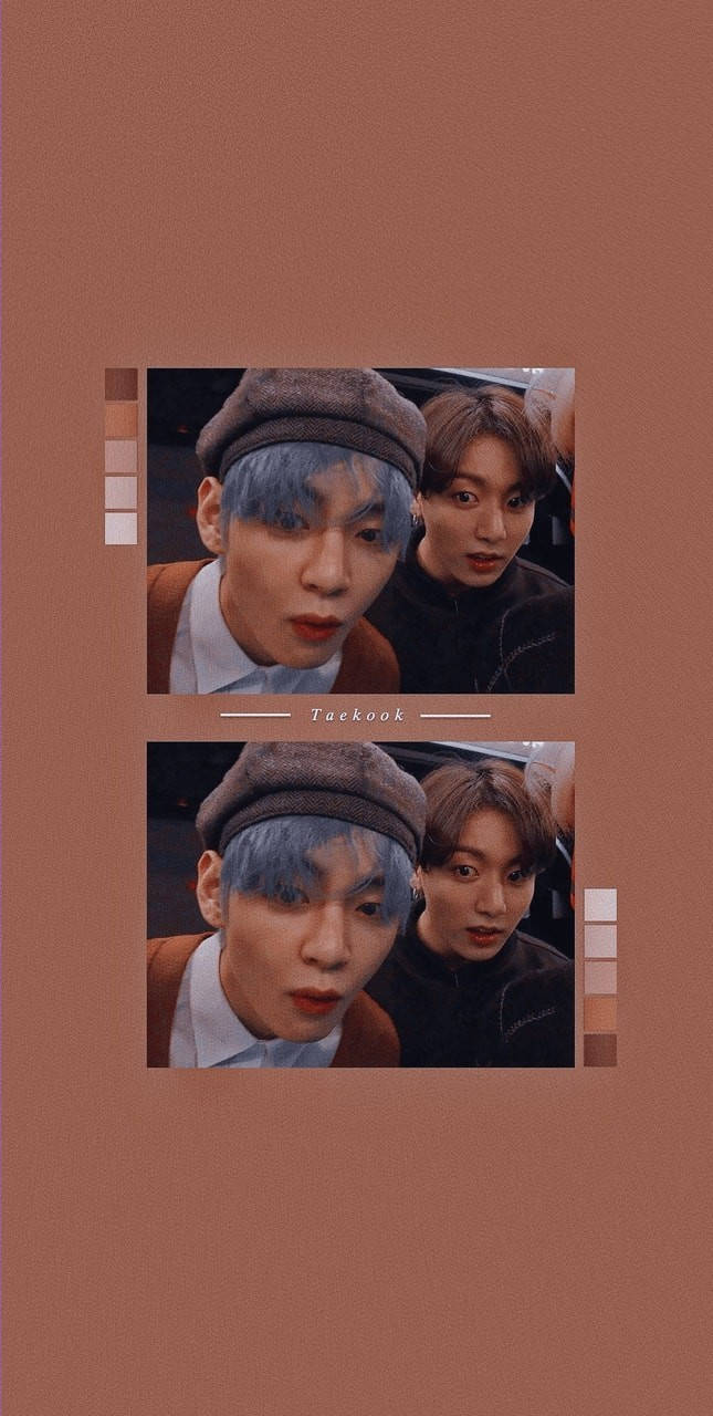 Brown Color Palette Taekook Bts Background