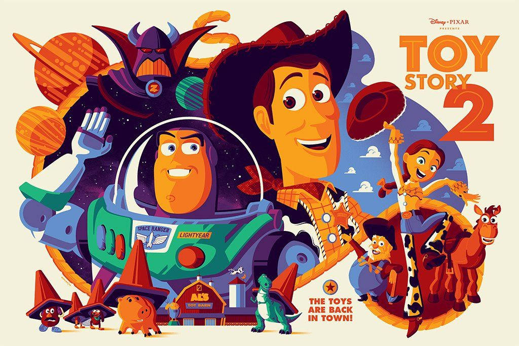 Brown Digital Art Toy Story 2