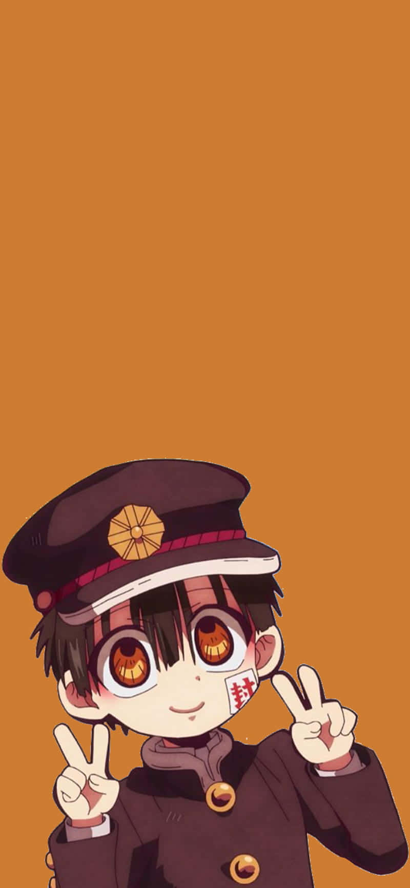 Brown Hanako Kun Pfp Background