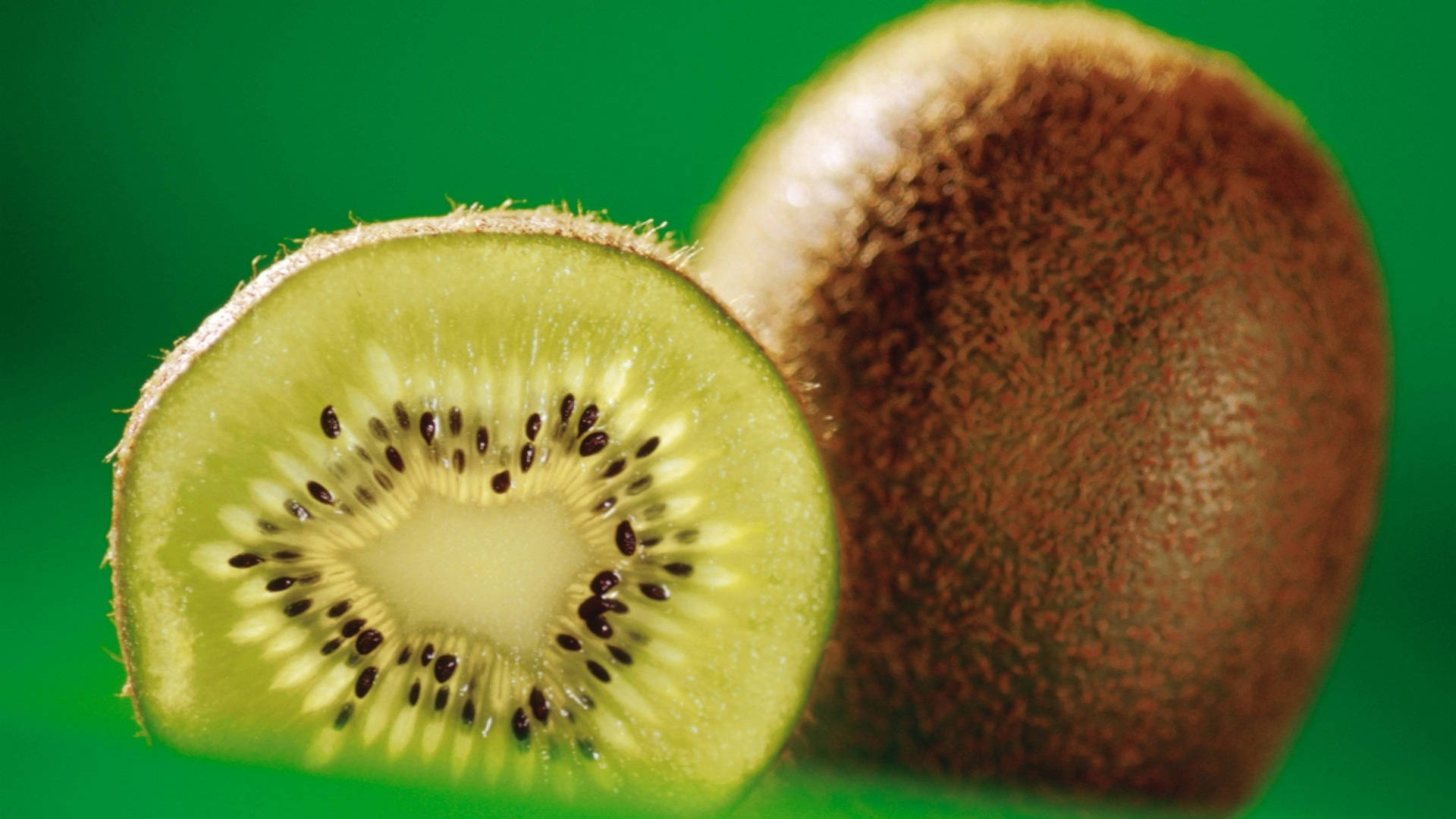 Brown Kiwi Fruit Hd Background