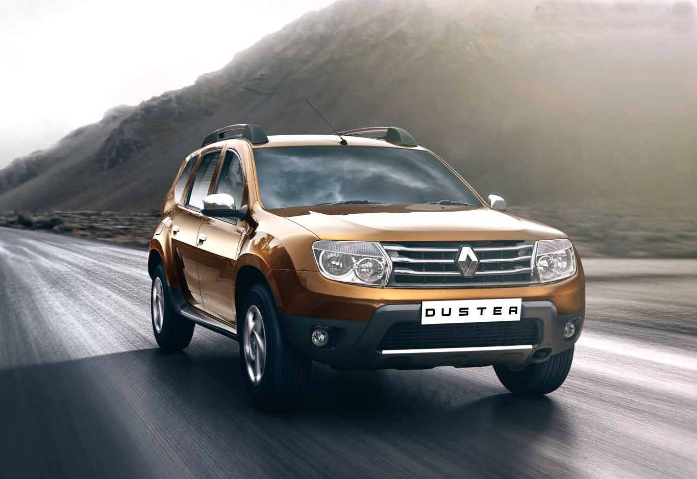 Brown Renault Duster Background