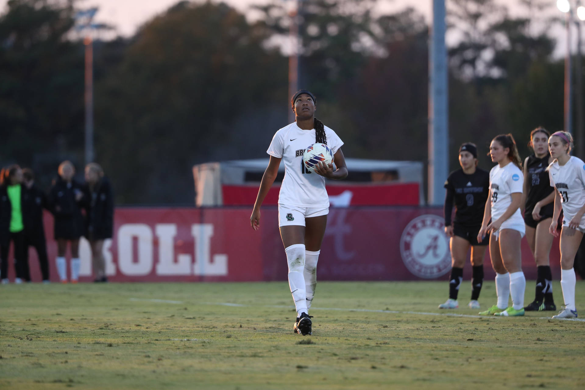 Brown University Female Soccer Player