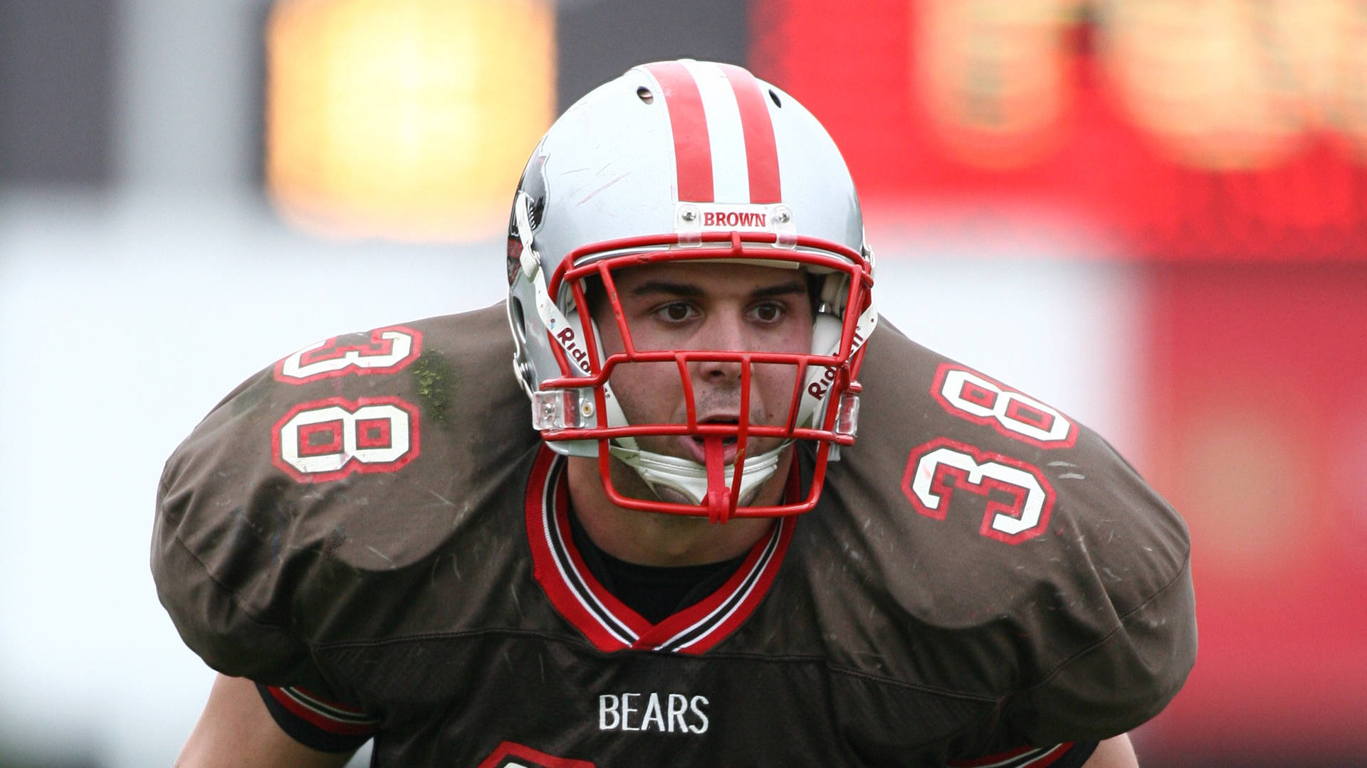 Brown University Football Player