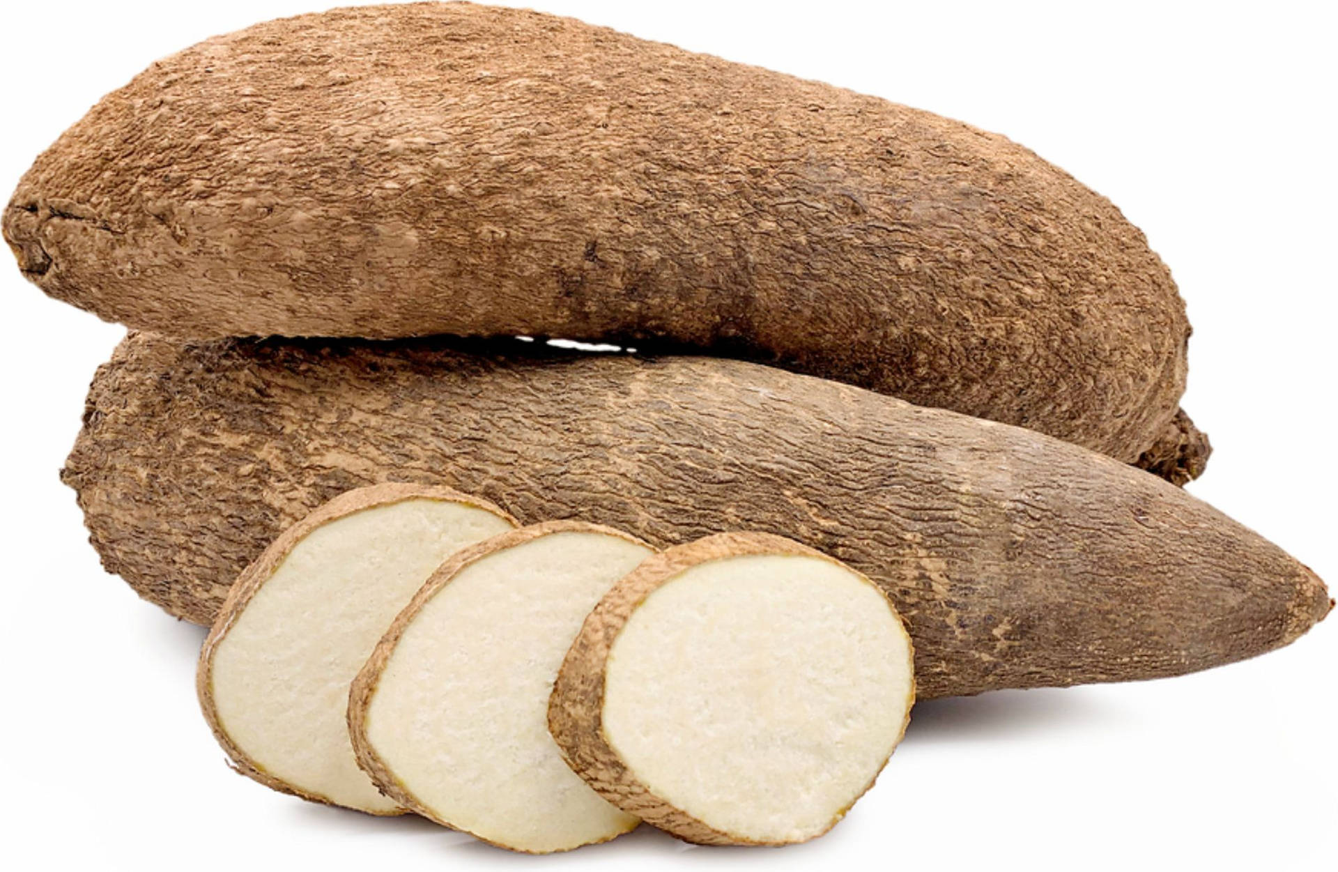 Brown Vegetable Yam Background