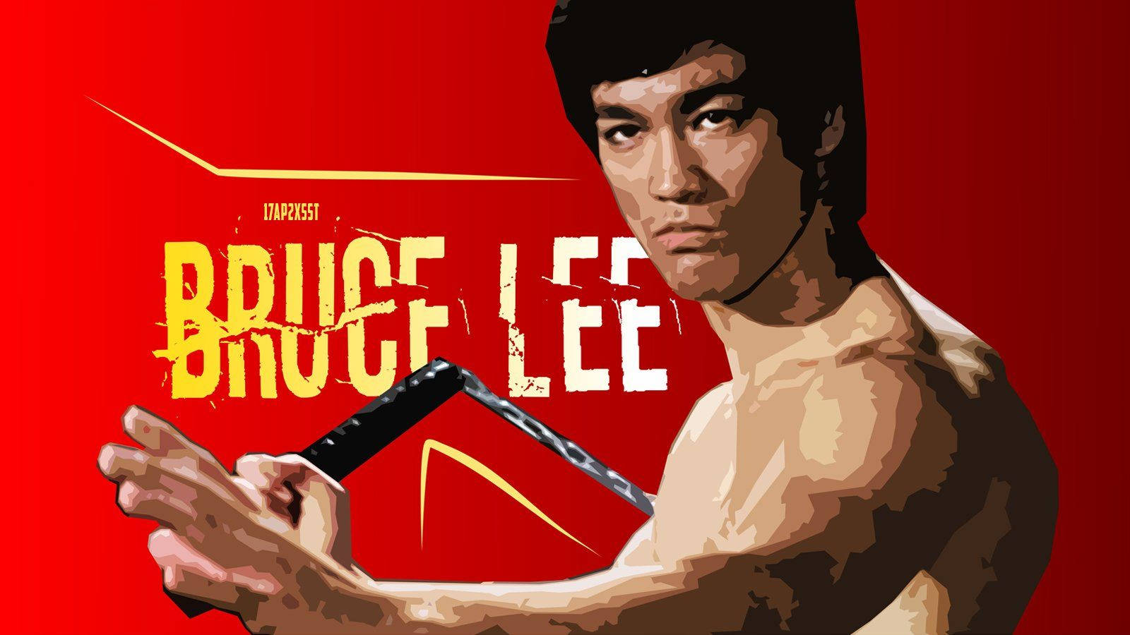 Bruce Lee - Master Of Martial Arts Background
