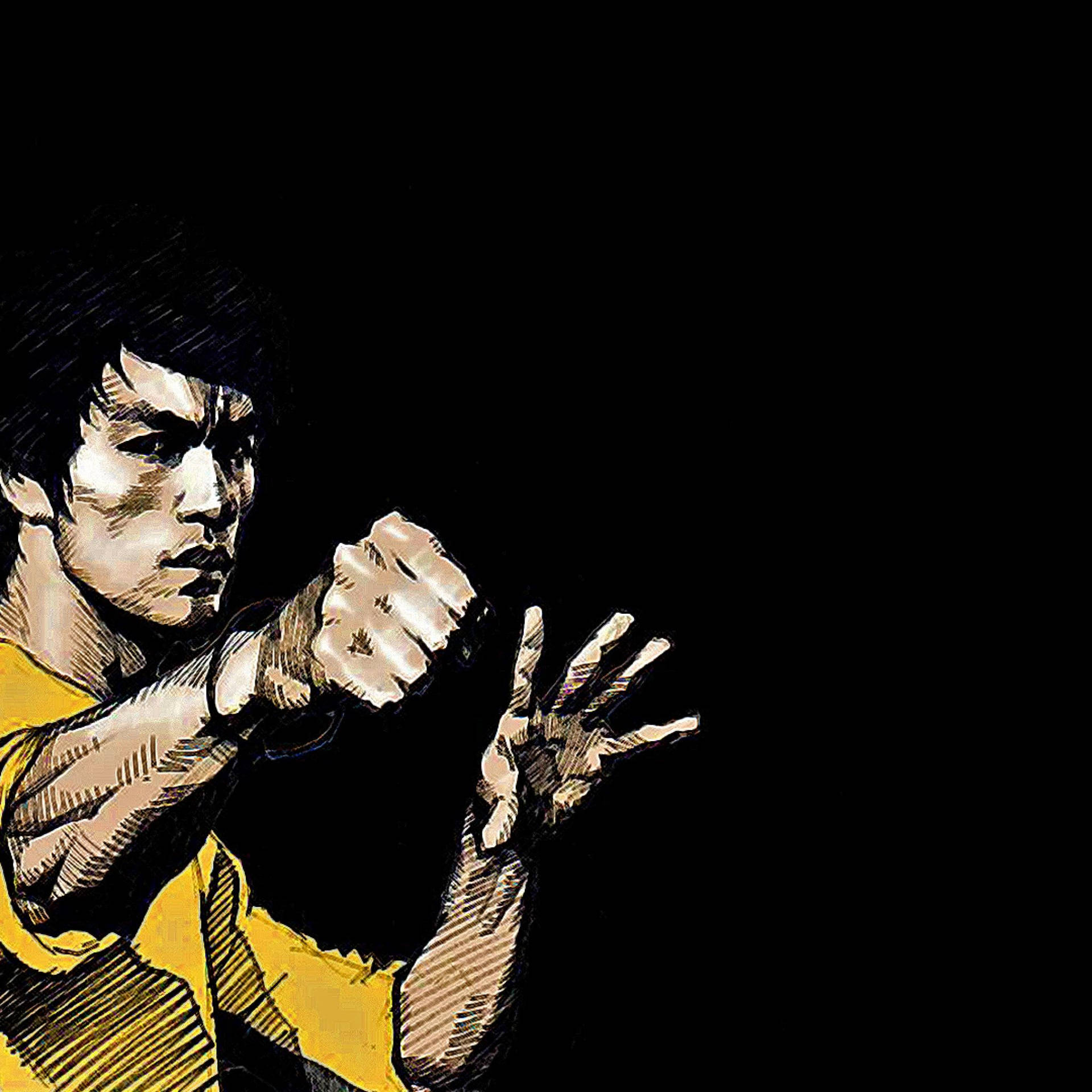 Bruce Lee's Beauty In Martial Arts Background