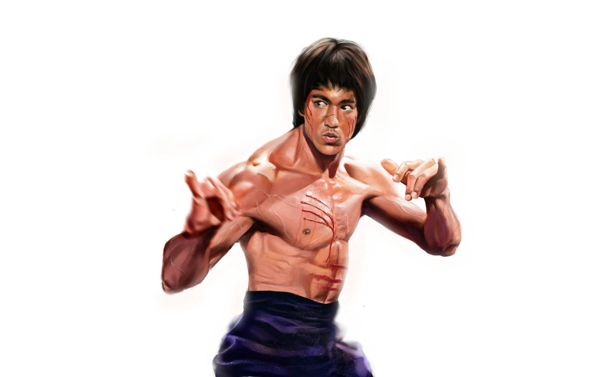 Bruce Lee: The Martial Arts And Movie Icon Background
