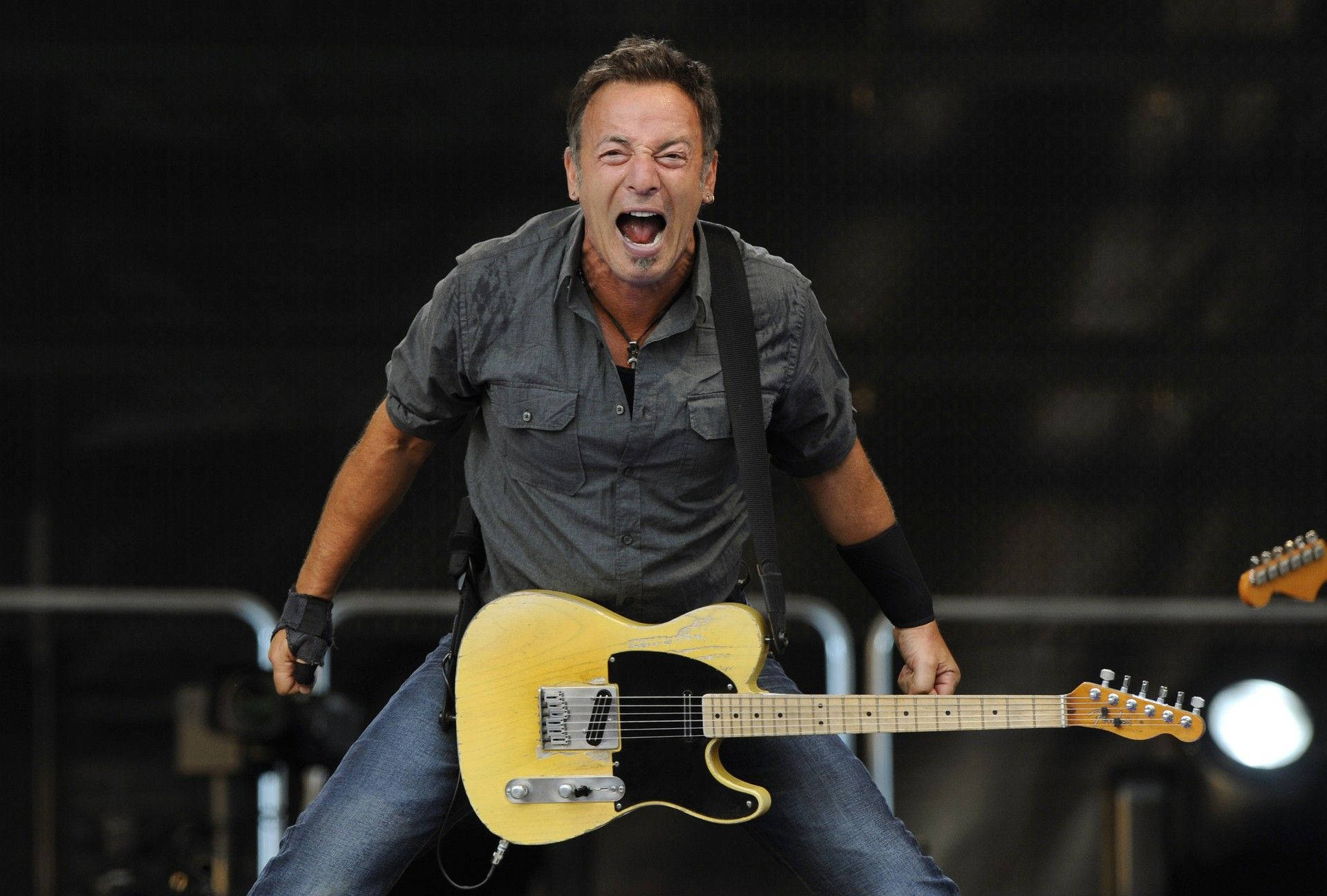 Bruce Springsteen In London Hyde Park