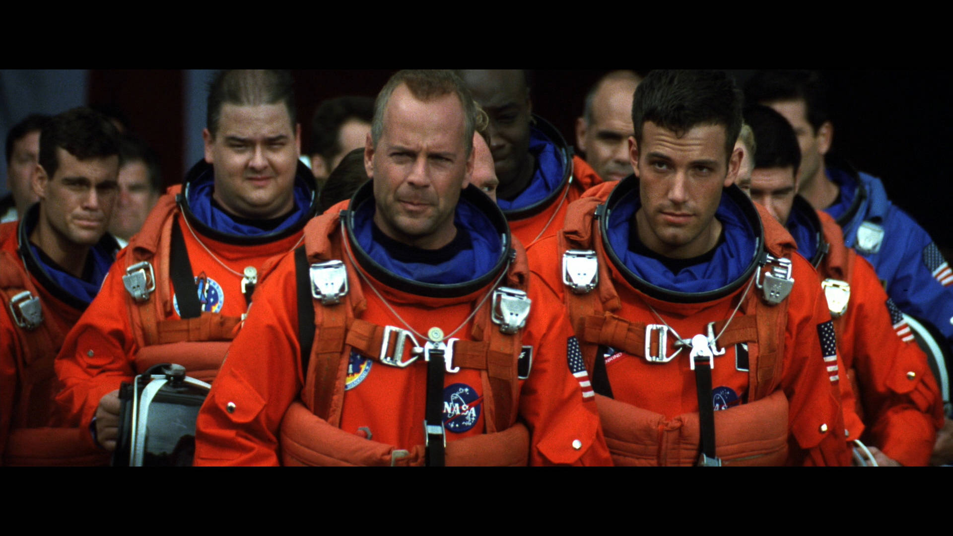 Bruce Willis Armageddon Suit Background