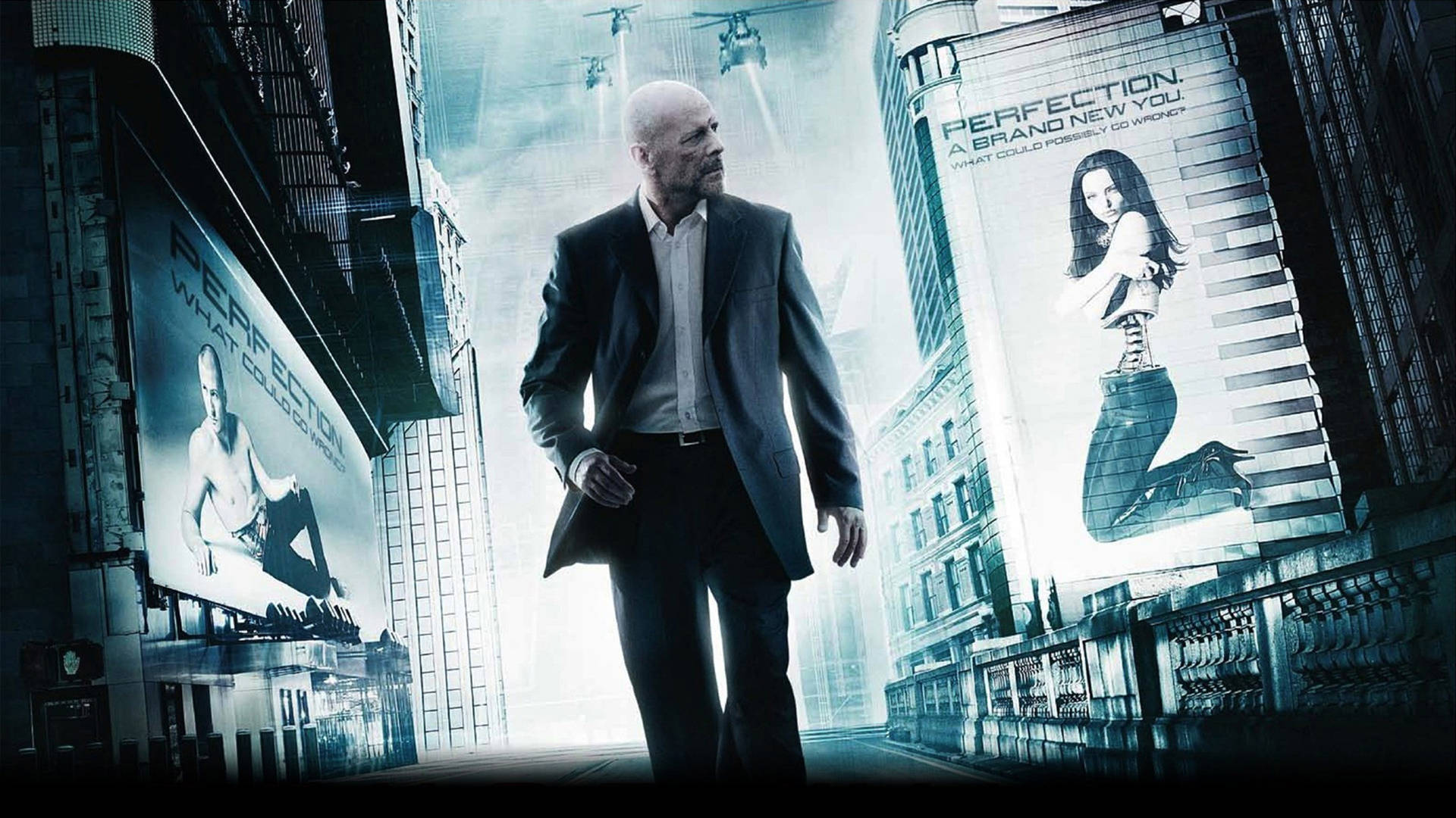Bruce Willis Surrogates Poster