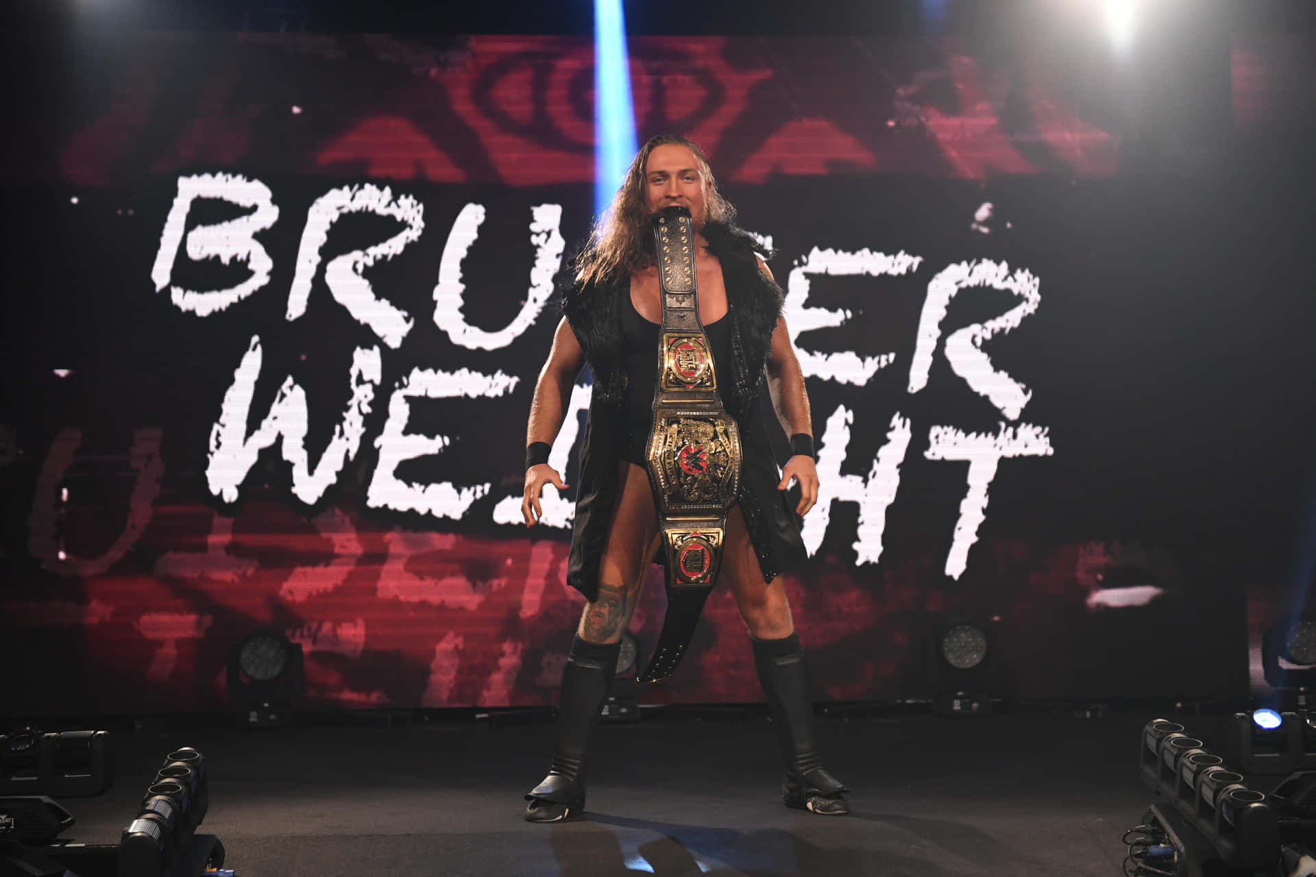 Bruiserweight Pete Dunne Background