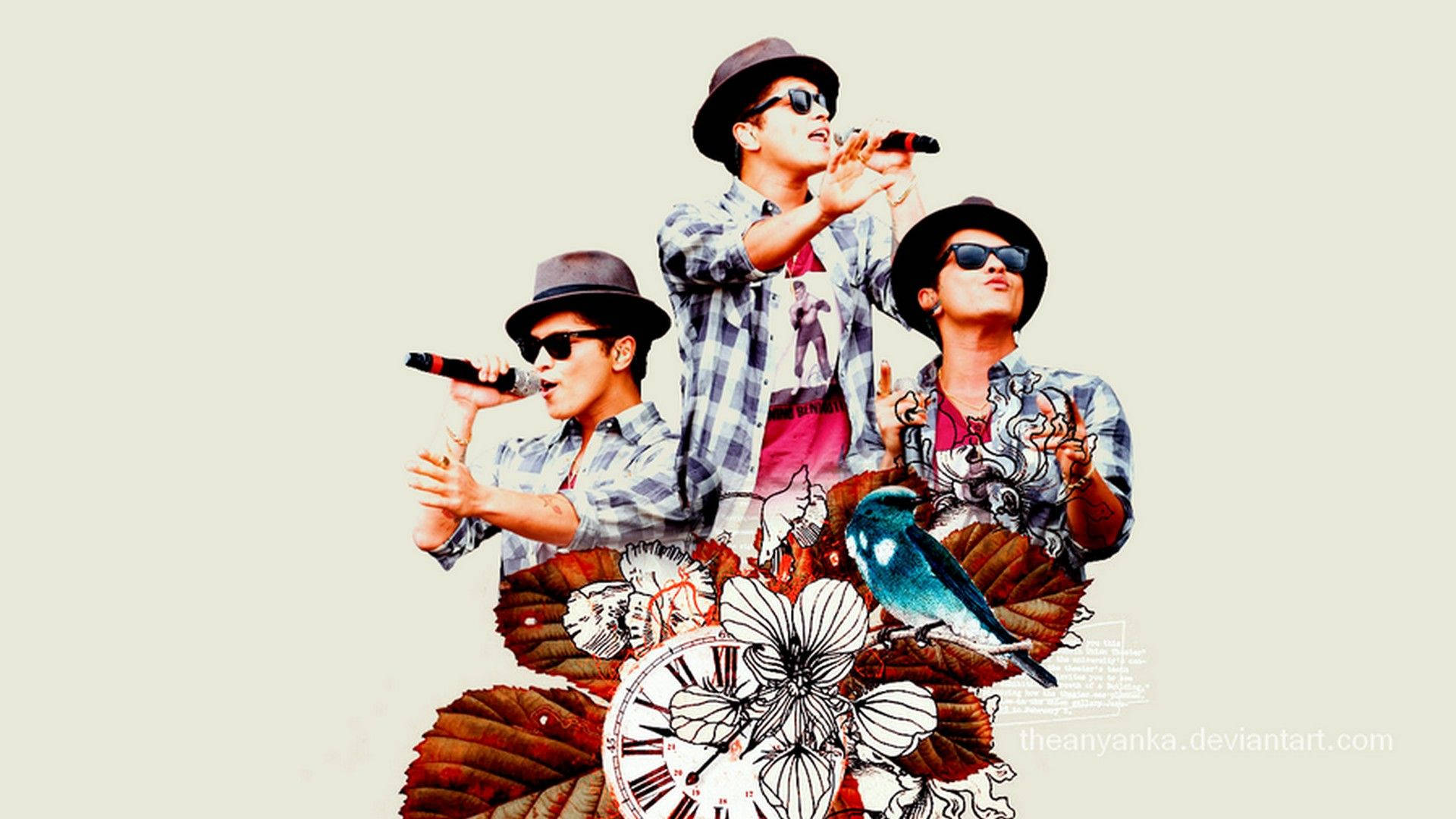 Bruno Mars - An Inspiration To Fans Everywhere Background