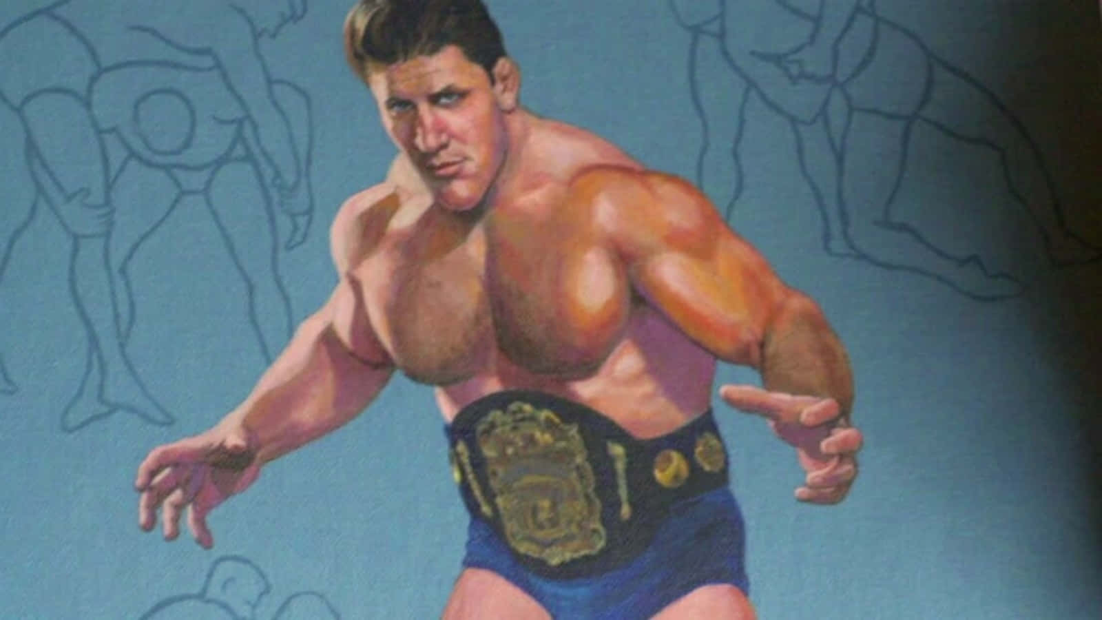 Bruno Sammartino Realistic Painting