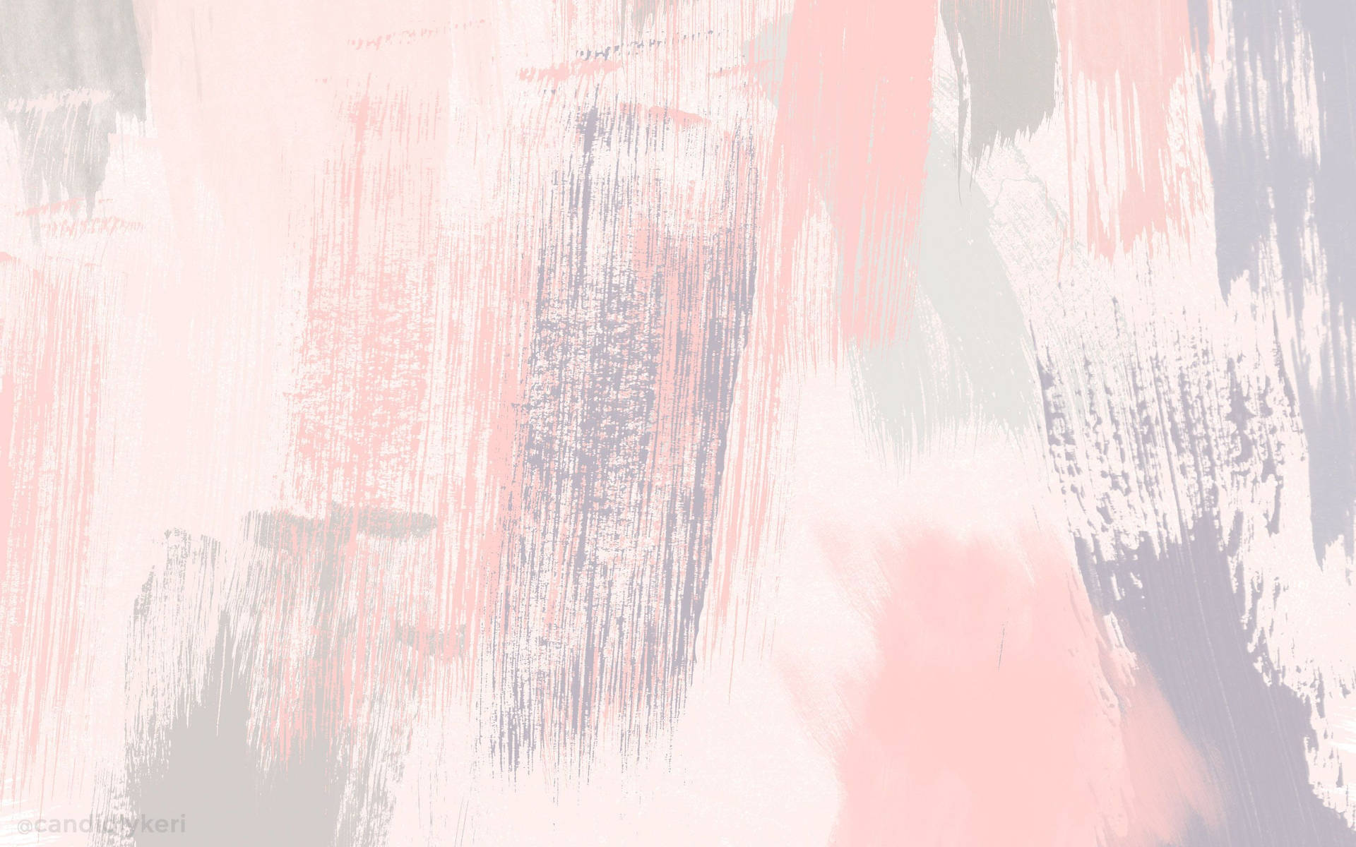 Brush Strokes Pastel Desktop Background