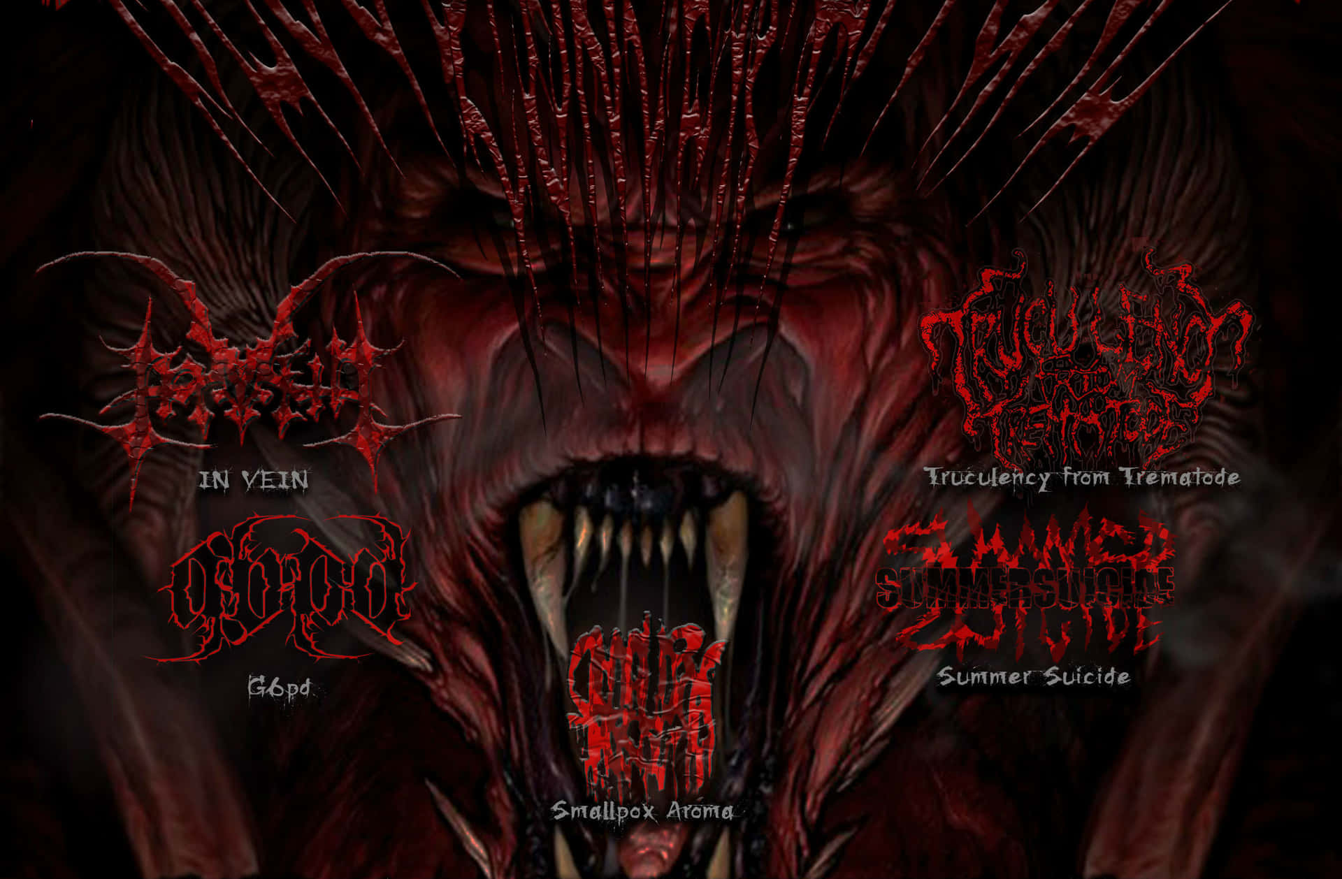 Brutal Death Metal Background