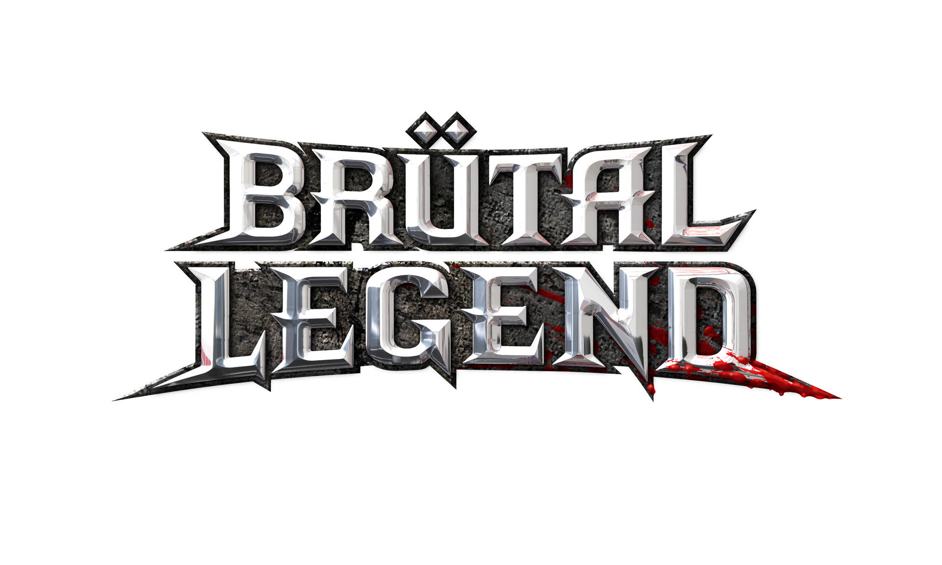 Brutal Legend Logo In White Background