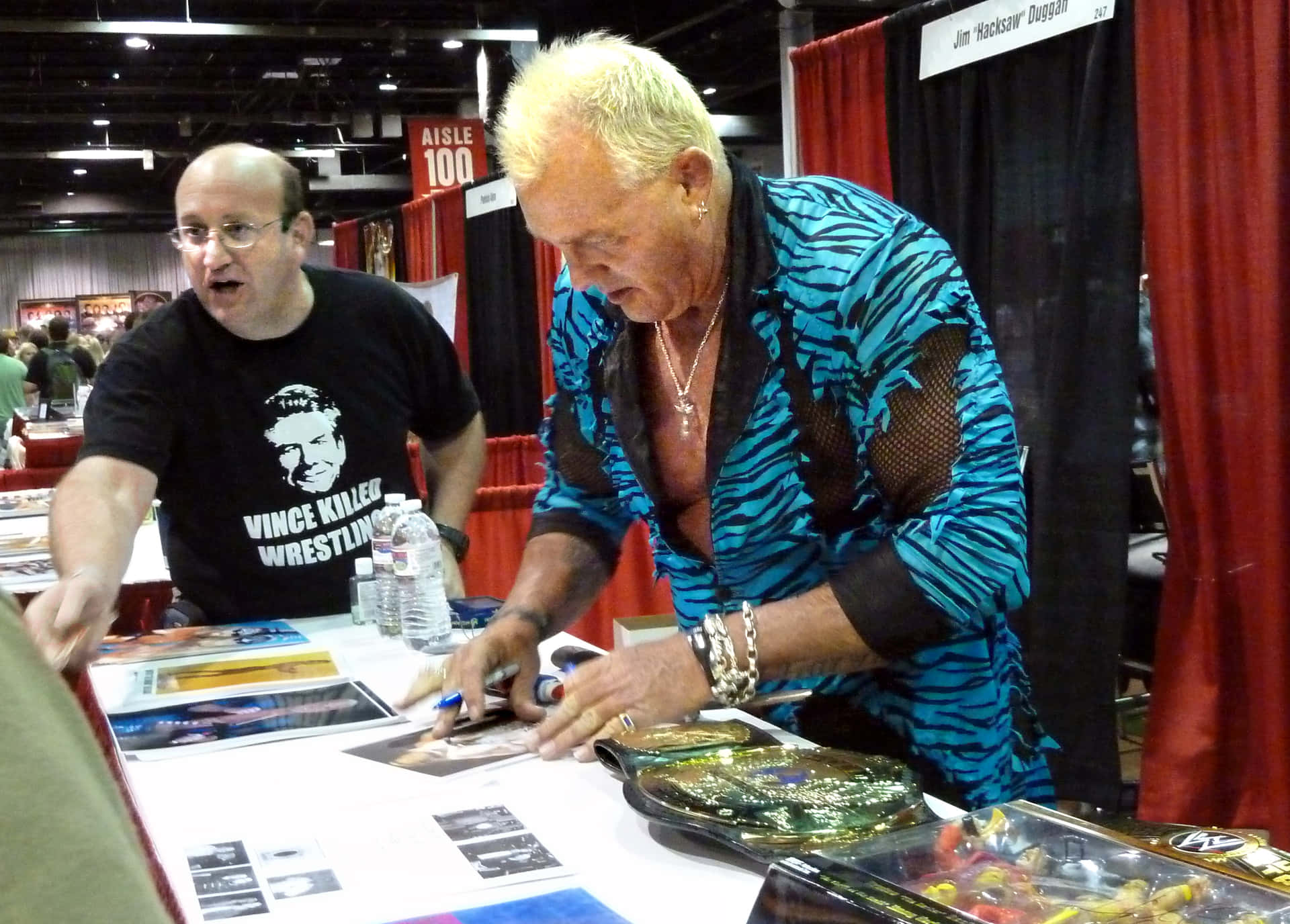 Brutus Beefcake Autograph Session Background
