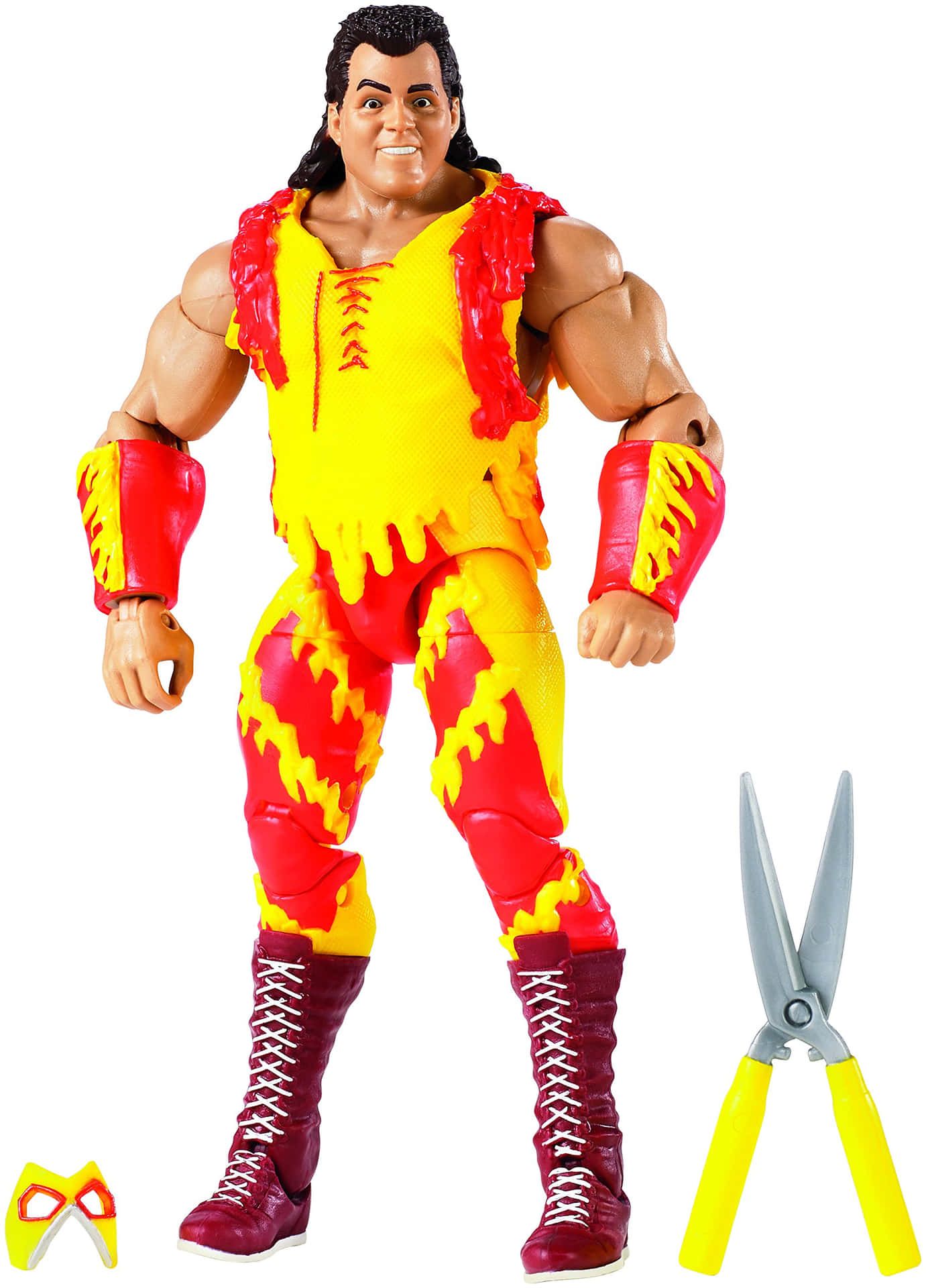 Brutus Beefcake Wrestling Figurewith Shears Background