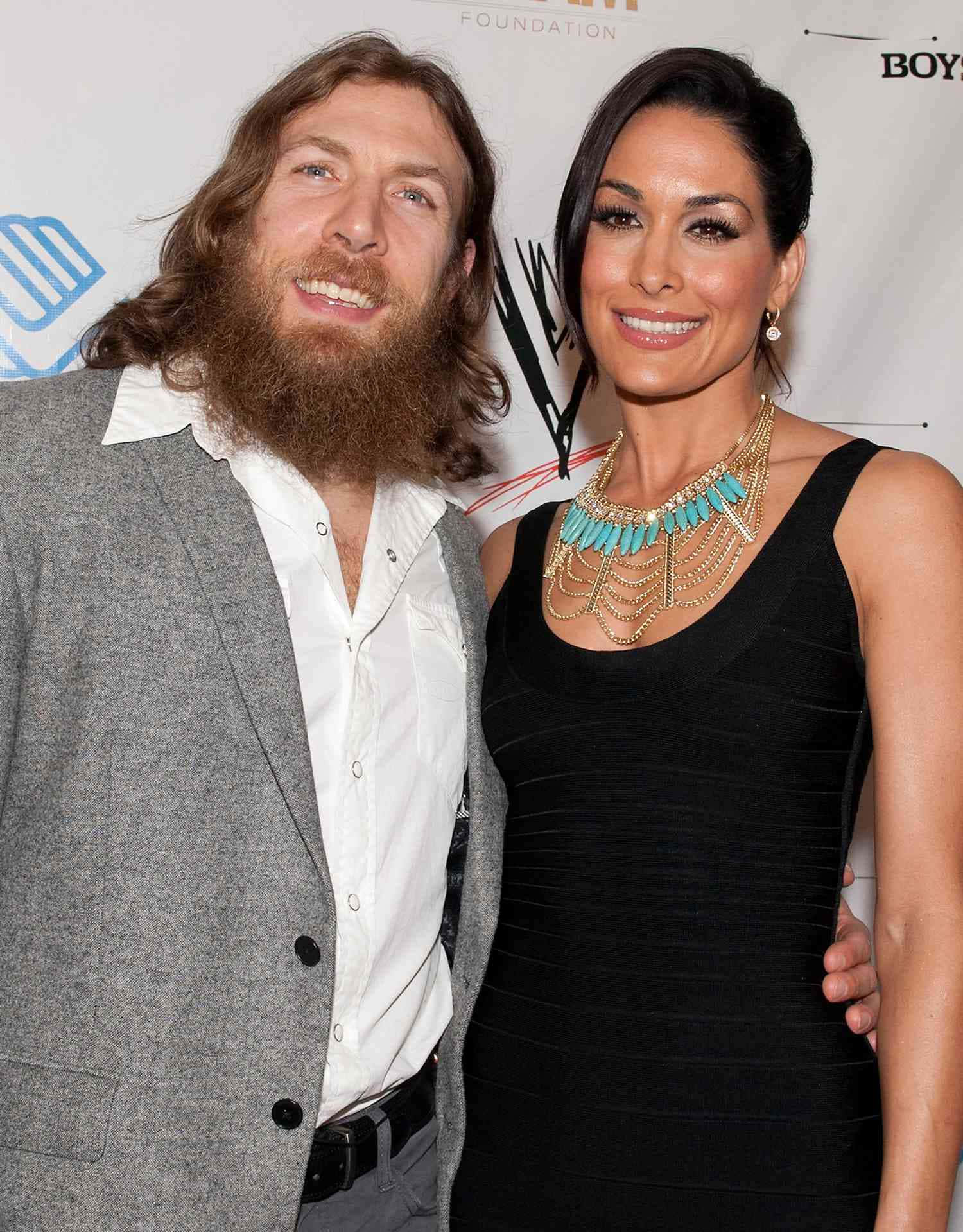 Bryan Danielson Brie Bella Wrestlers Background