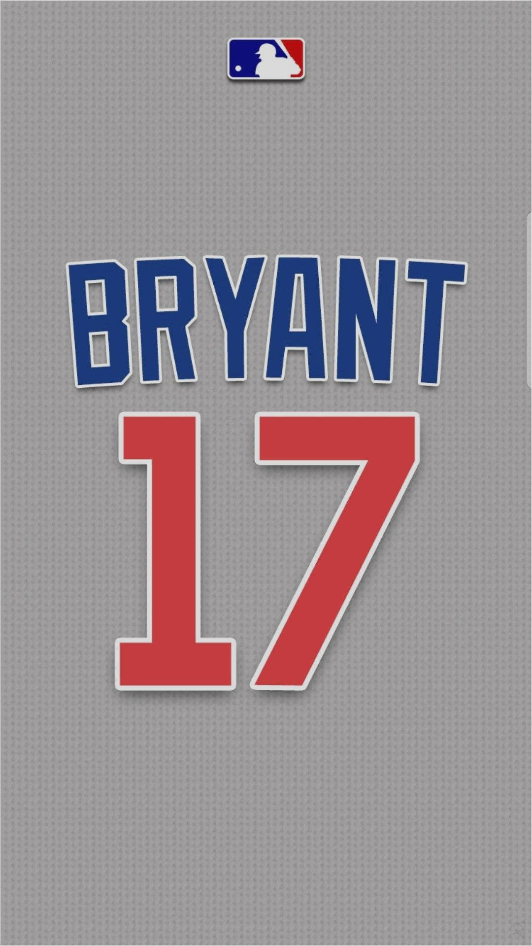 Bryant 17 Of Chicago Cubs Logo Background