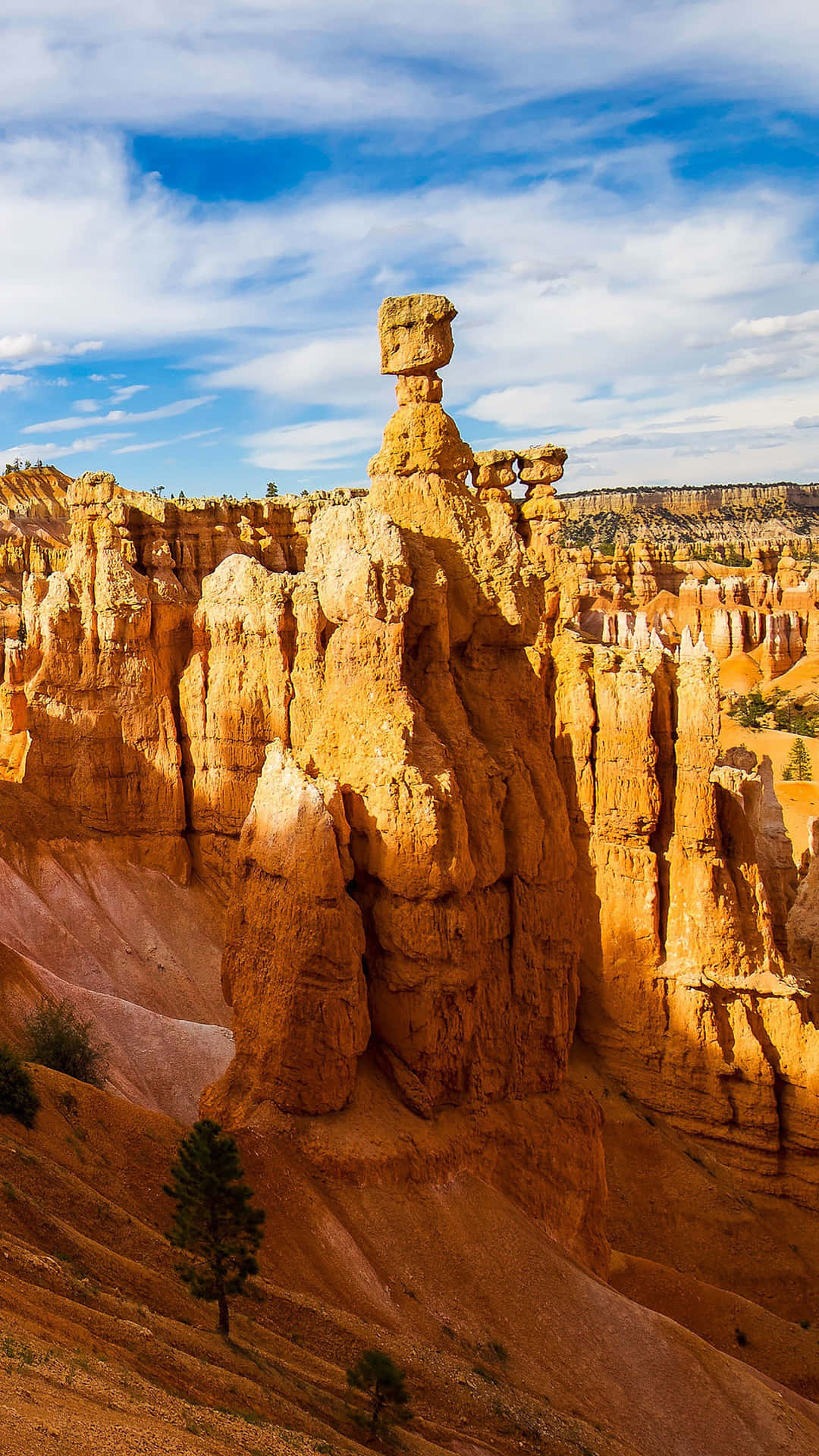 Bryce Canyon National Park Thor's Hammer Rising Sun