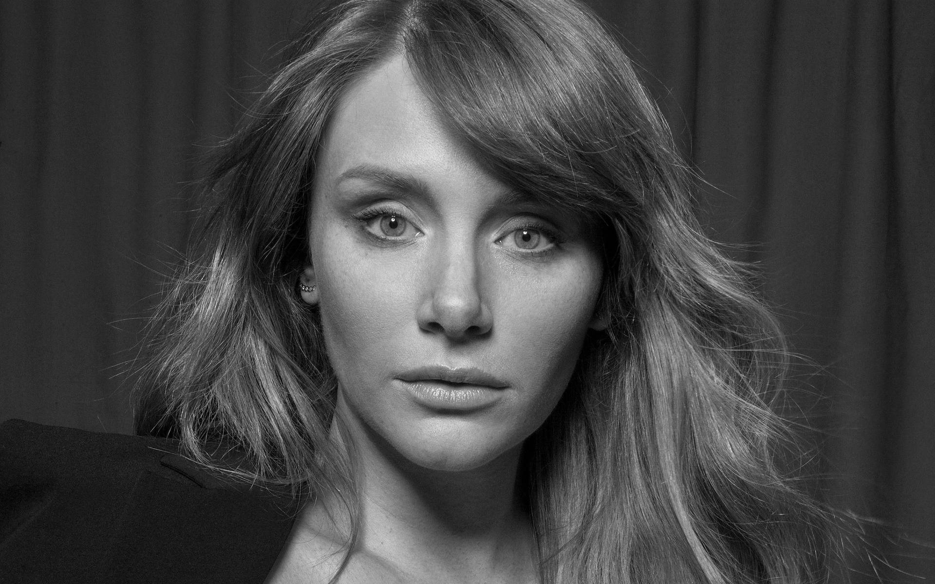 Bryce Dallas Howard Black And White Background