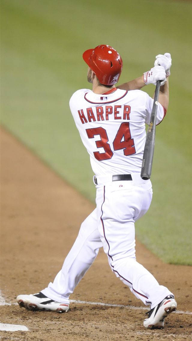Bryce Harper Baseball Bat Background