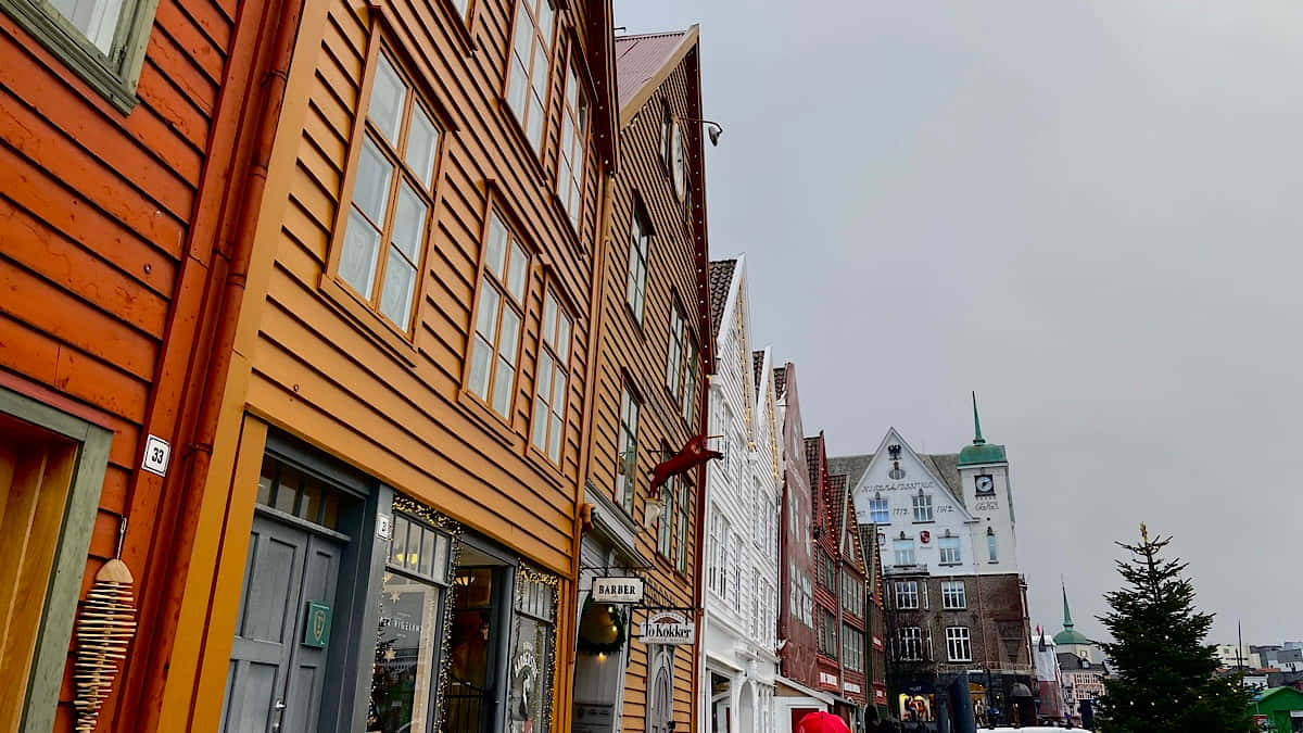 Bryggen Historic Norwegian Wooden Houses