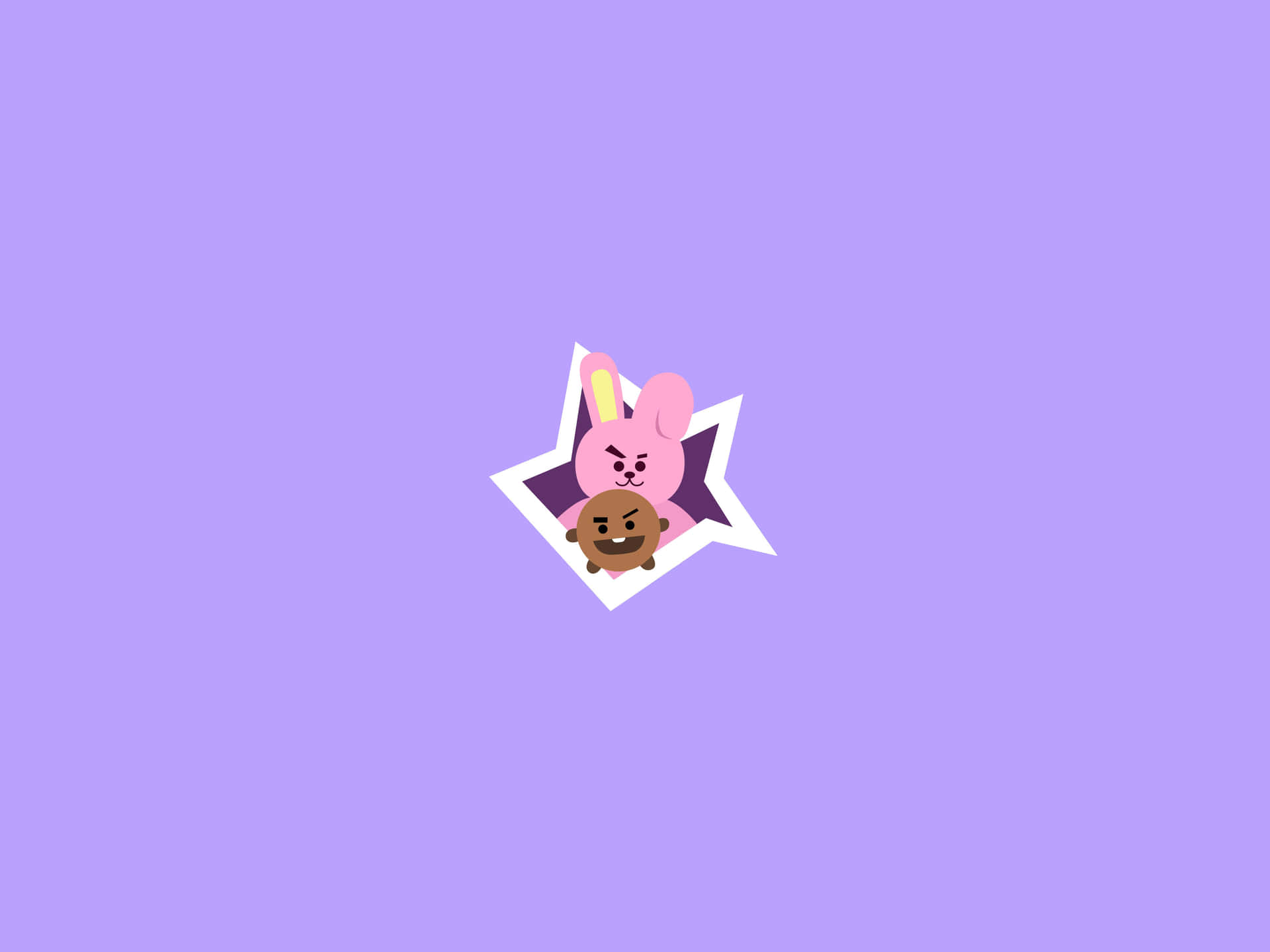 Bt21 4k Cooky And Shooky Background