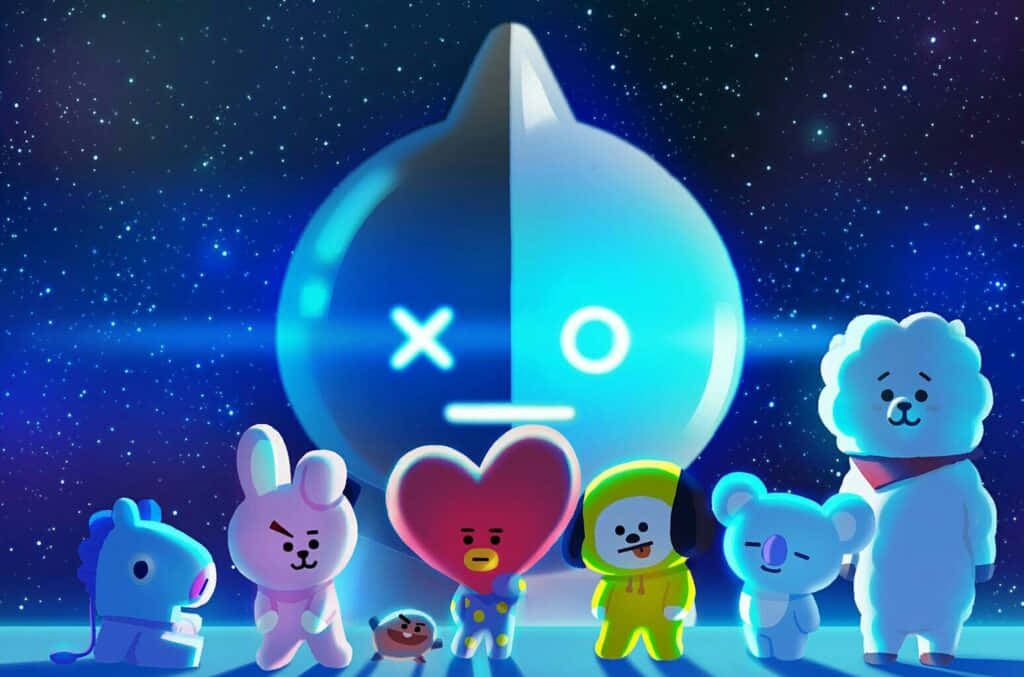 Bt21 4k With Van Background