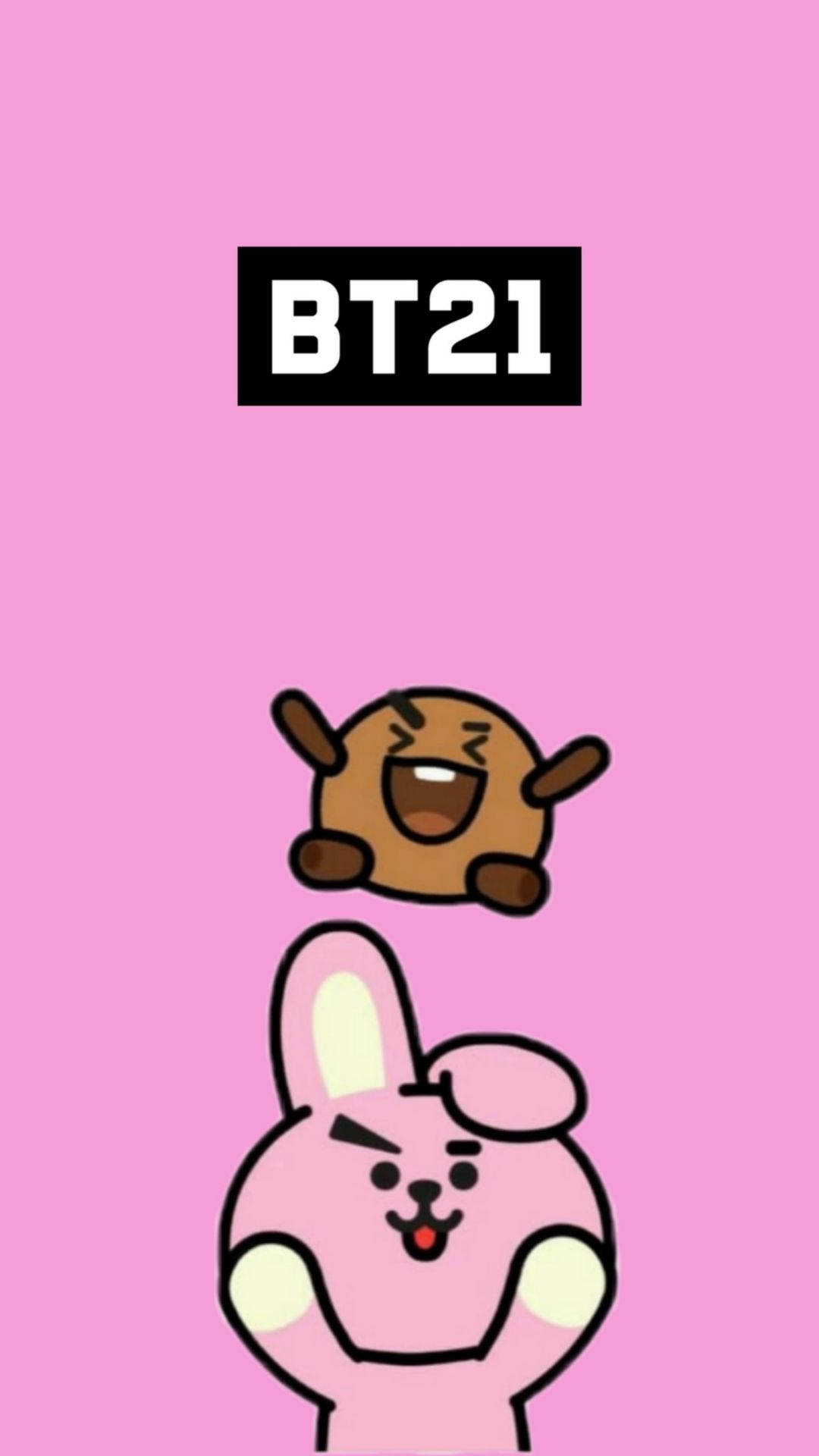 Bt21 Jolly Cooky And Shooky Background