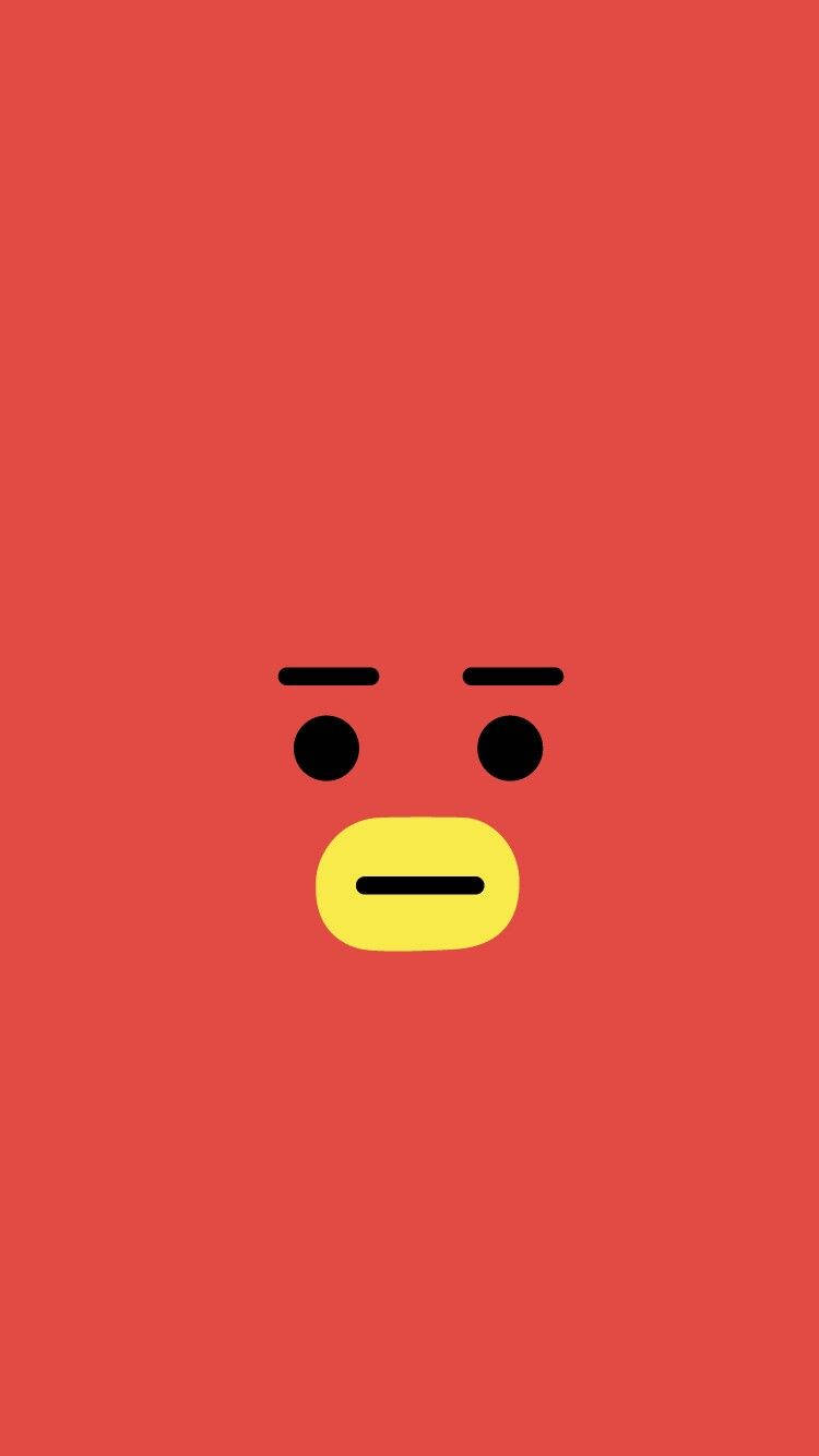 Bt21's Tata Looks Serious With Hidden Meaning.