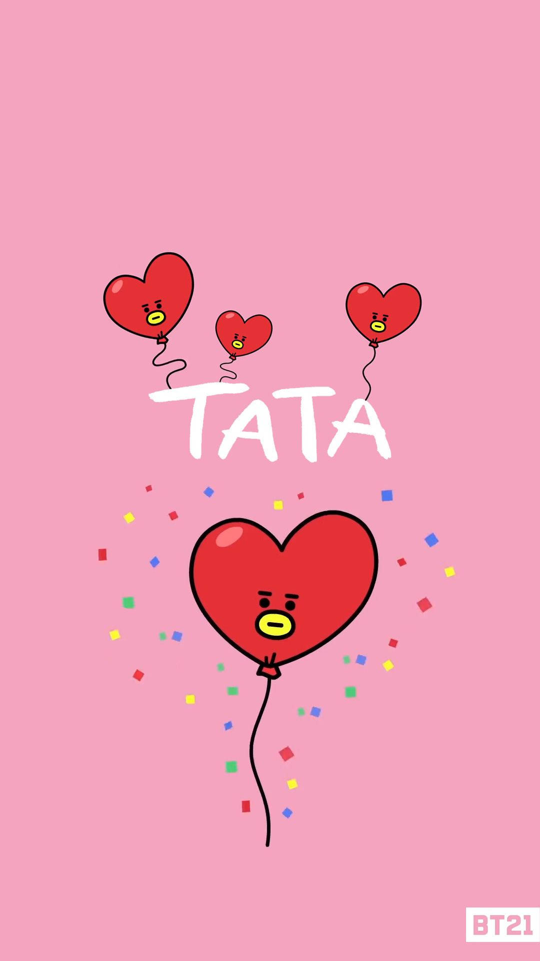 Bt21 Tata Party Background