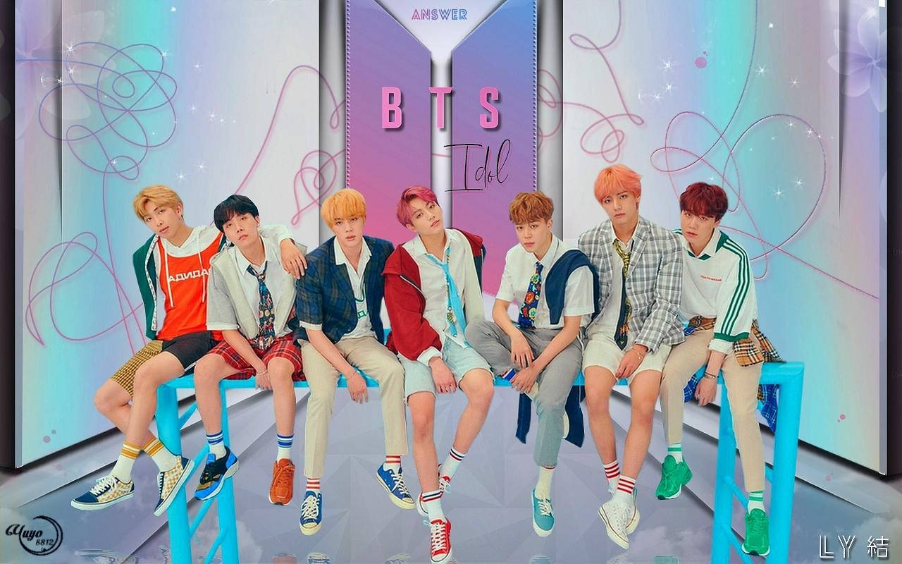 Bts 2020 Casual Style Background