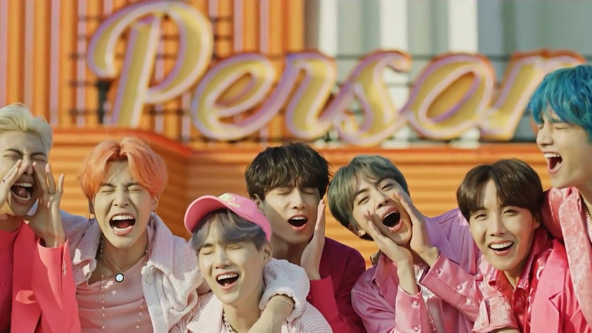 Bts 2021 Boy With Luv Background