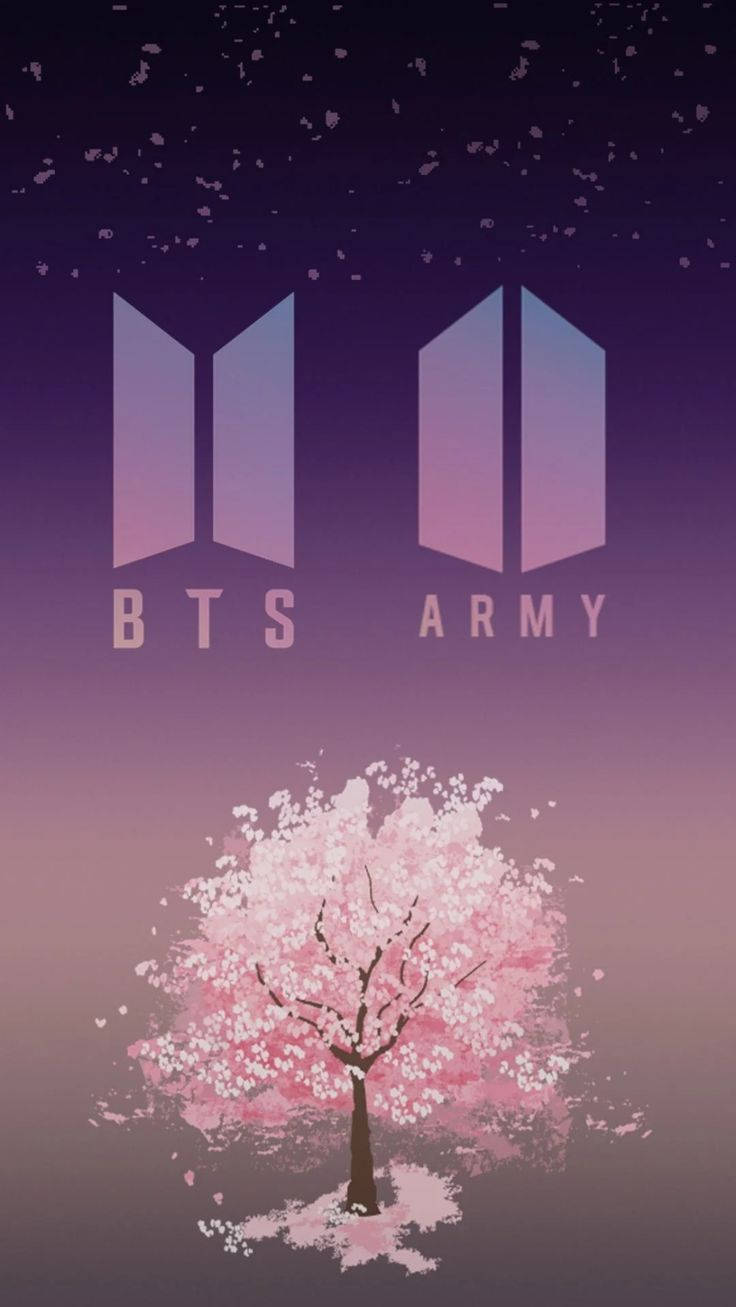 Bts And Army Logo Background