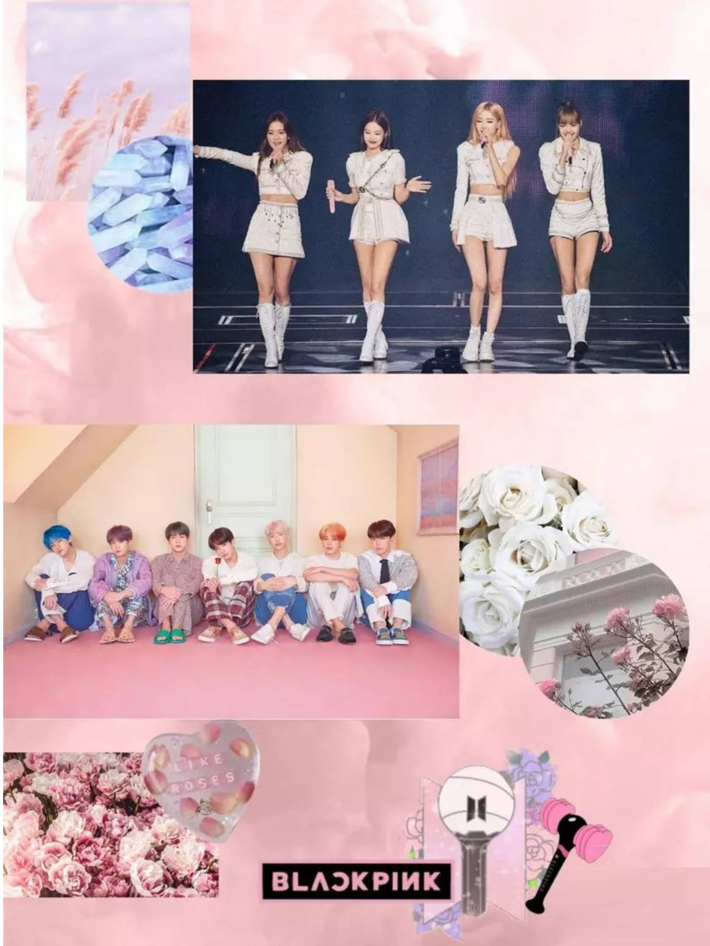 Bts And Blackpink Live And Music Video Background