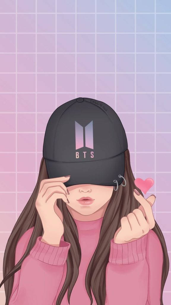 Bts Army Pastel Cute Girl Background
